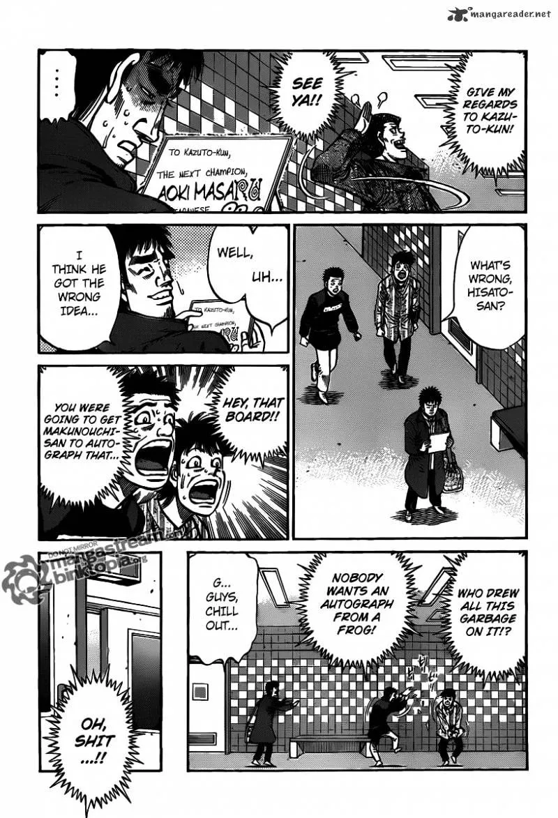 Hajime No Ippo Zinmanga X Chapter 941 Page 9