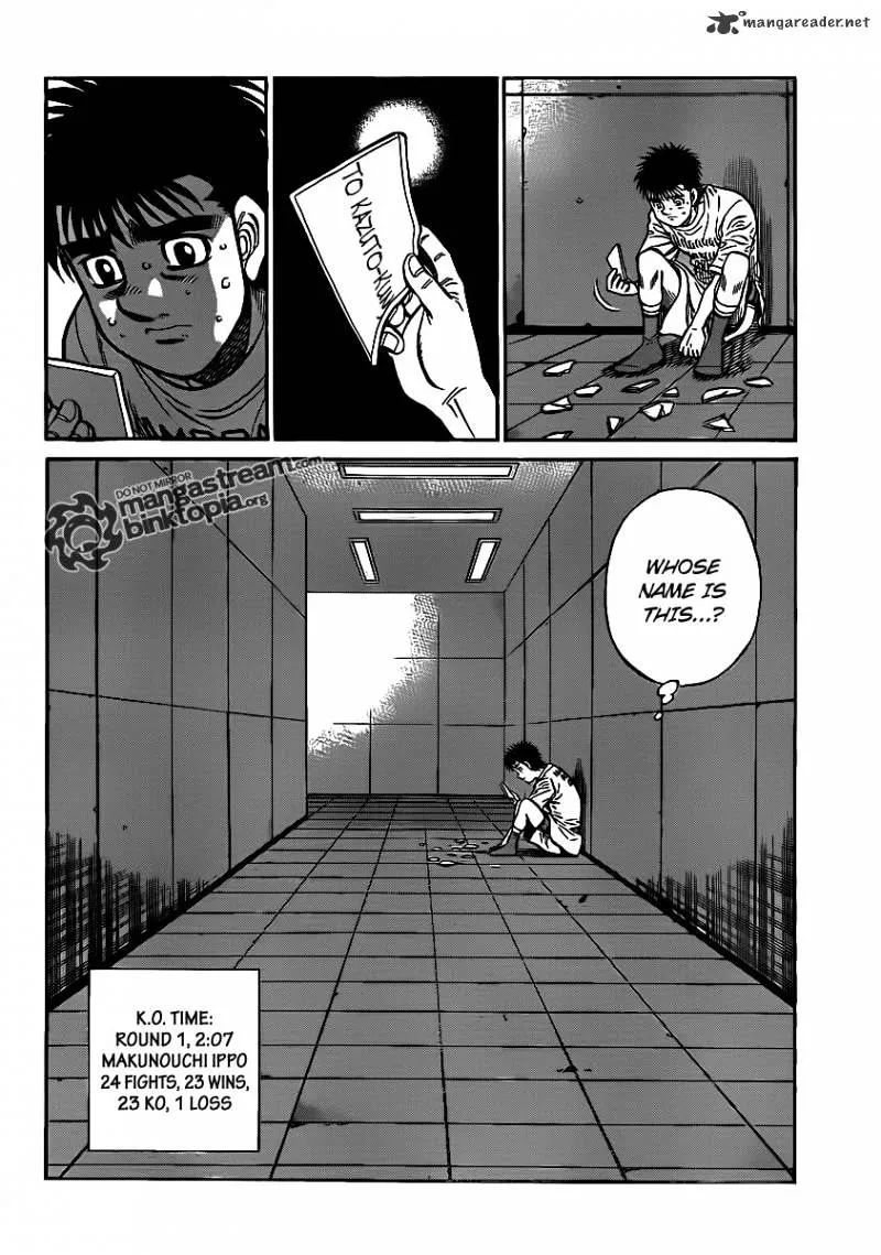 Hajime No Ippo Zinmanga X Chapter 941 Page 18