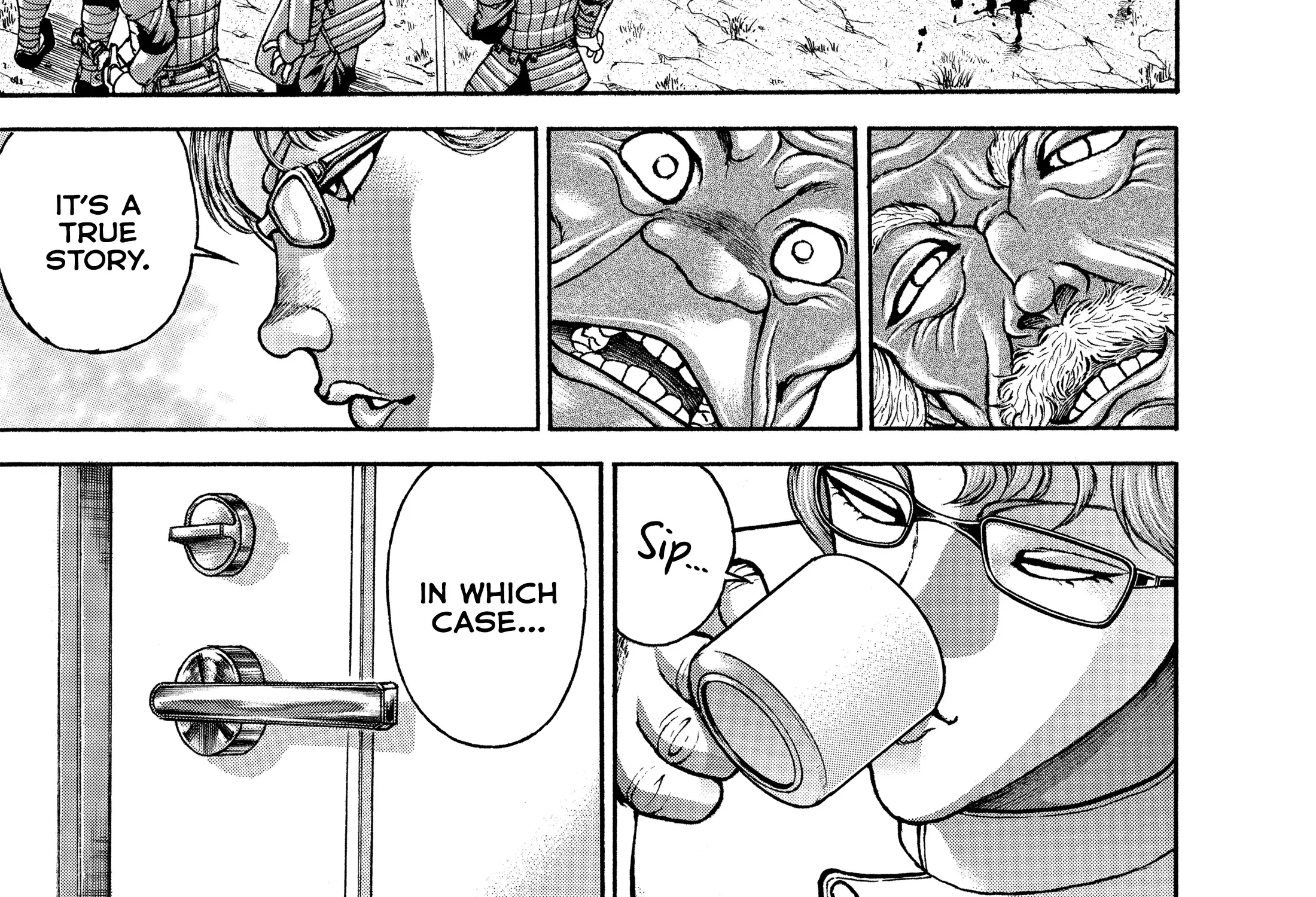 Hanma Baki - Son of Ogre (Shinsoban Release) Zinmanga X Chapter 157 Page 37