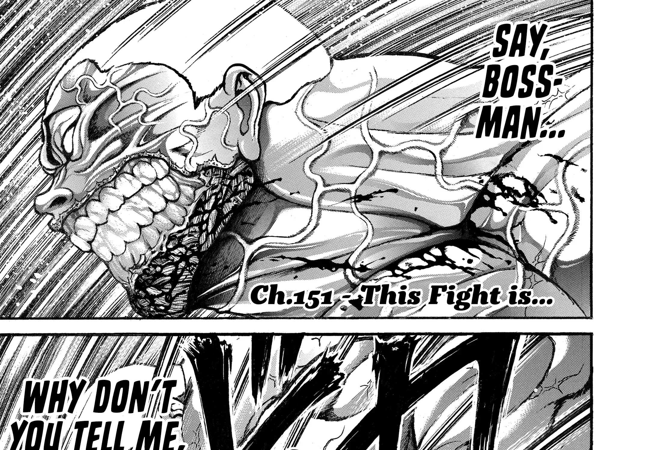 Hanma Baki - Son of Ogre (Shinsoban Release) Zinmanga X Chapter 151 Page 1