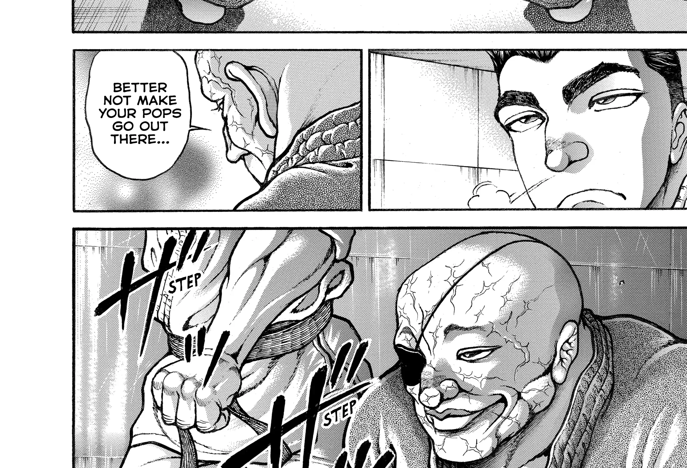 Hanma Baki - Son of Ogre (Shinsoban Release) Zinmanga X Chapter 130 Page 53