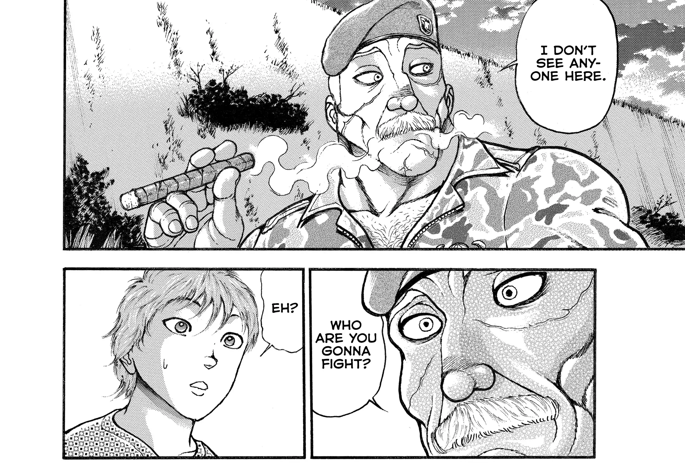 Hanma Baki - Son of Ogre (Shinsoban Release) Zinmanga X Chapter 129 Page 33