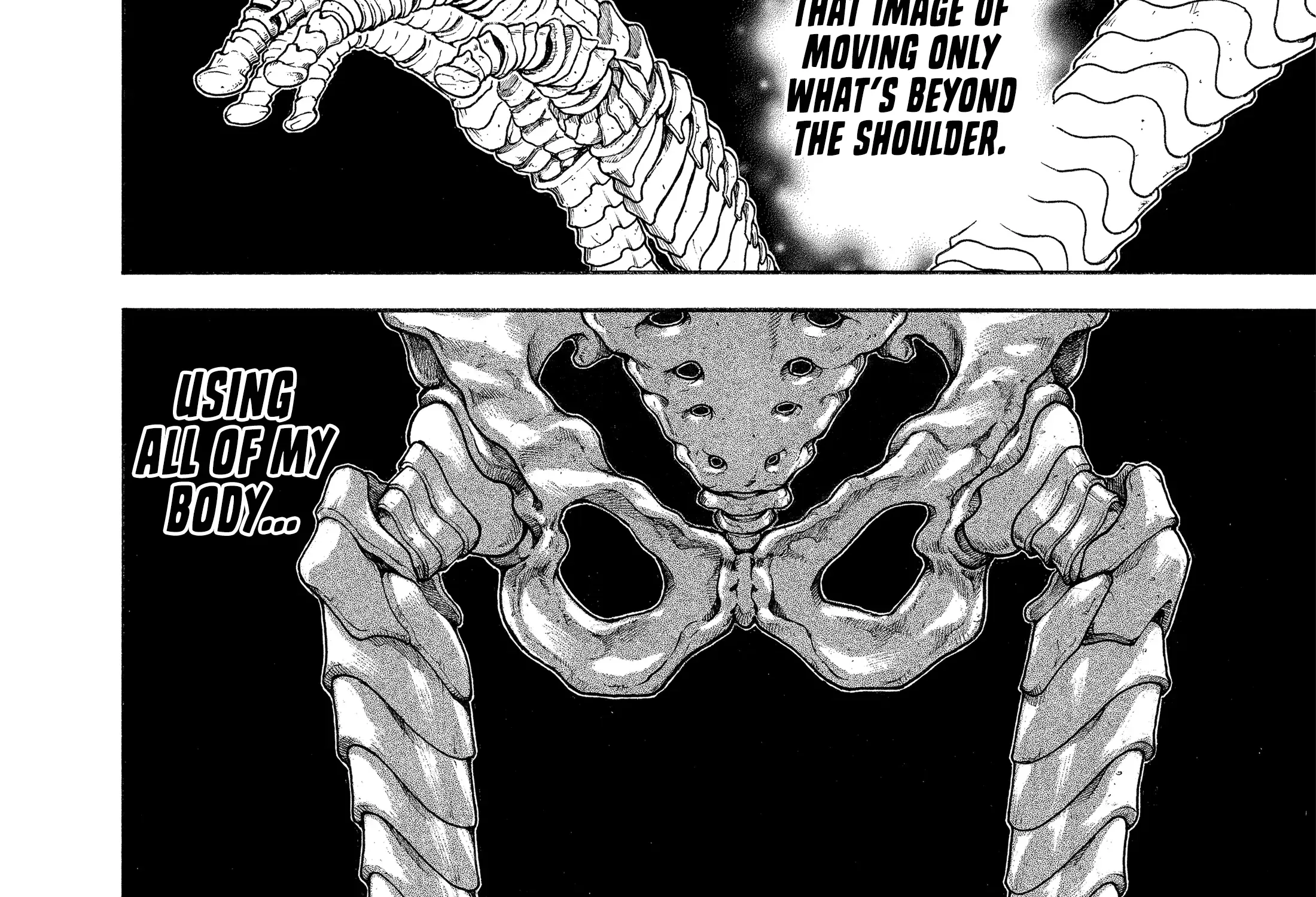 Hanma Baki - Son of Ogre (Shinsoban Release) Zinmanga X Chapter 128 Page 46