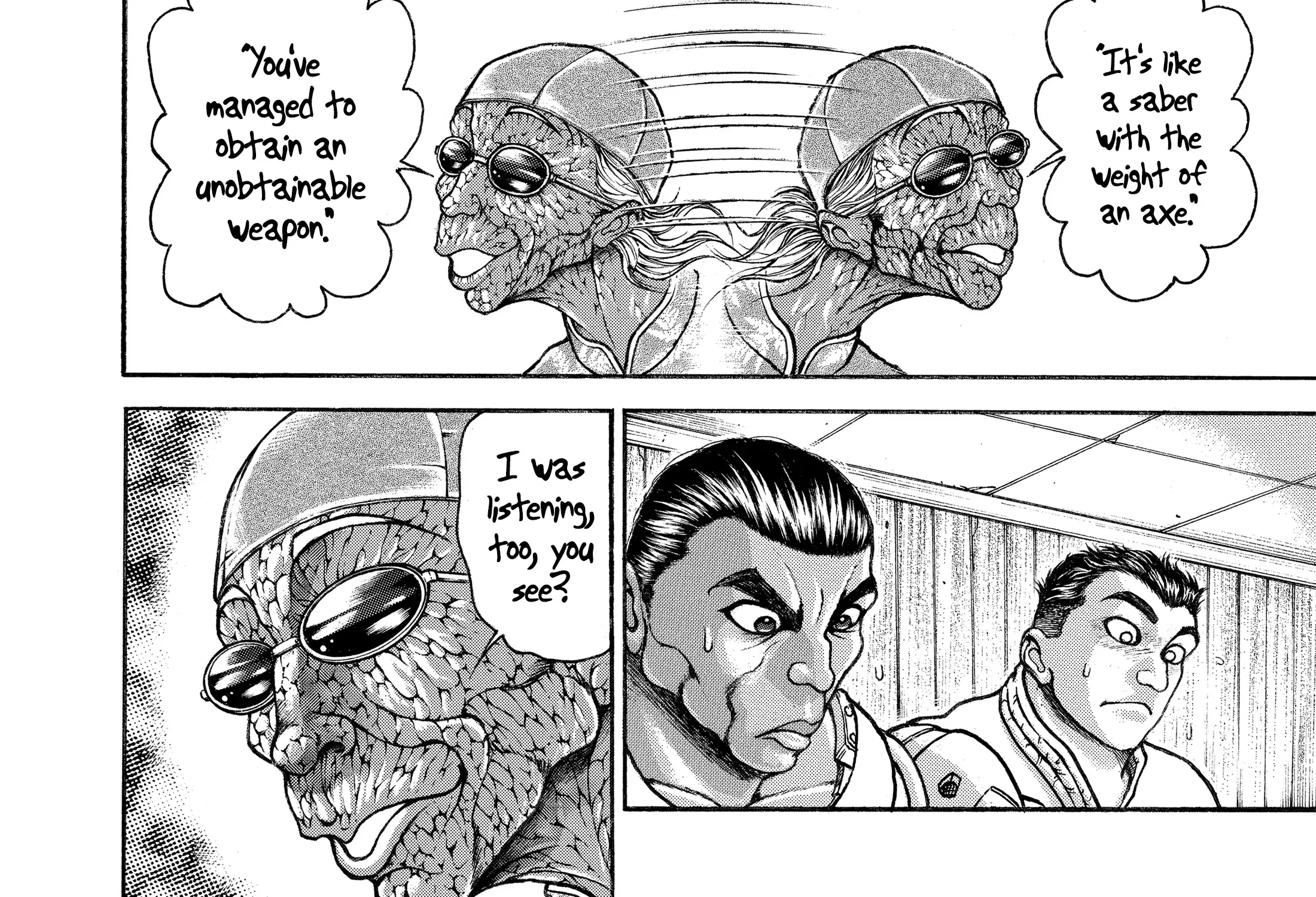 Hanma Baki - Son of Ogre (Shinsoban Release) Zinmanga X Chapter 126 Page 35