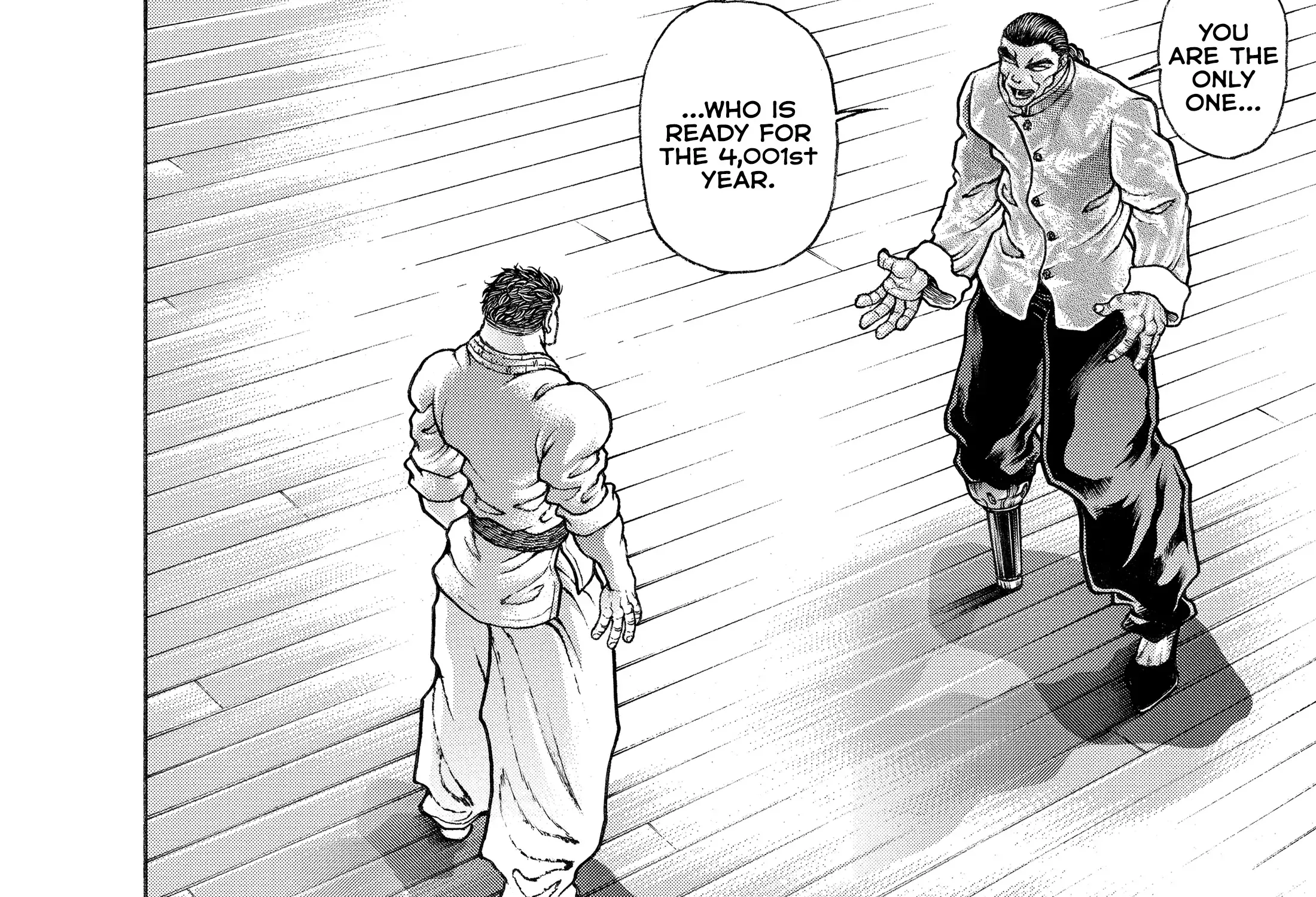 Hanma Baki - Son of Ogre (Shinsoban Release) Zinmanga X Chapter 122 Page 35