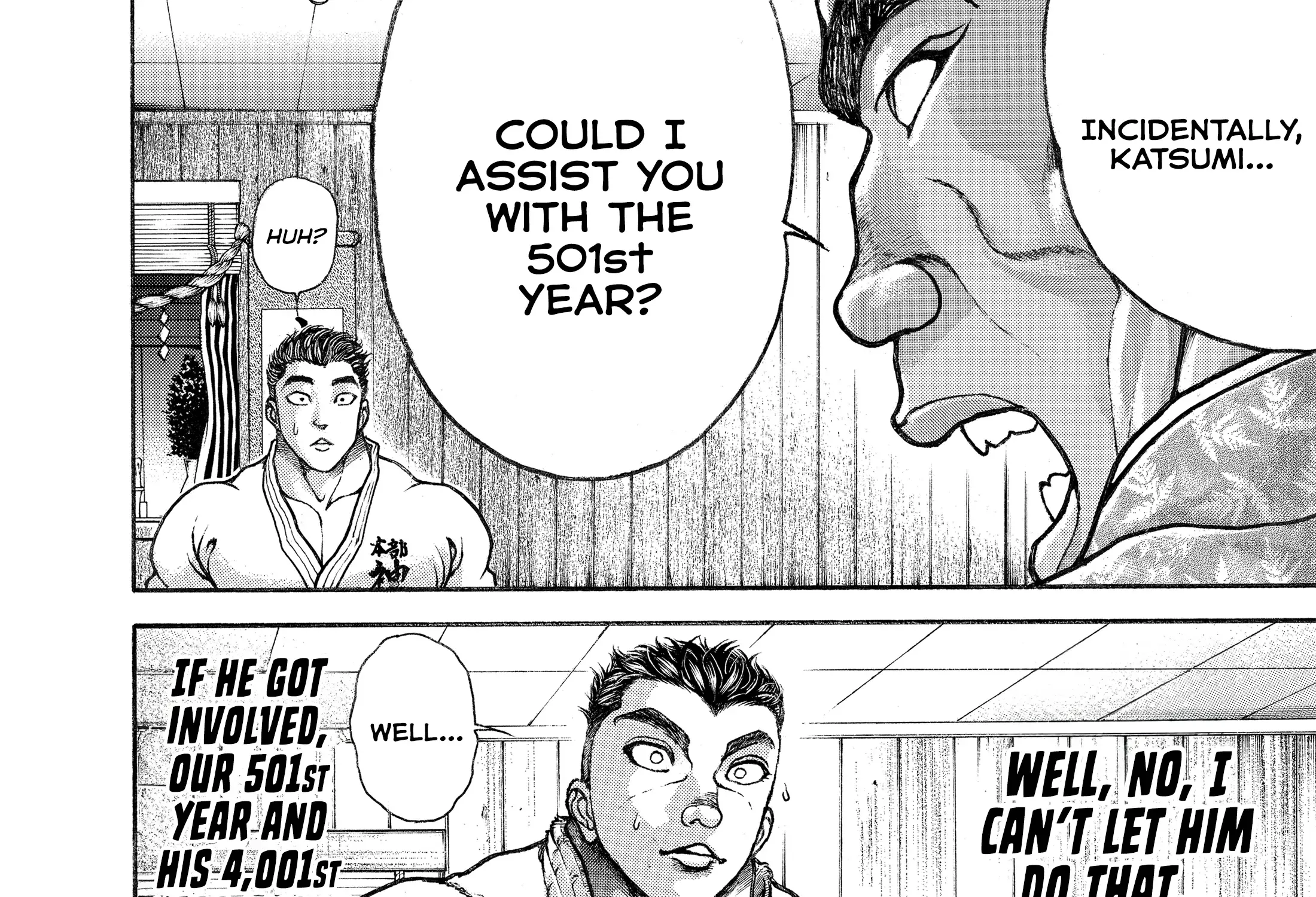 Hanma Baki - Son of Ogre (Shinsoban Release) Zinmanga X Chapter 122 Page 46