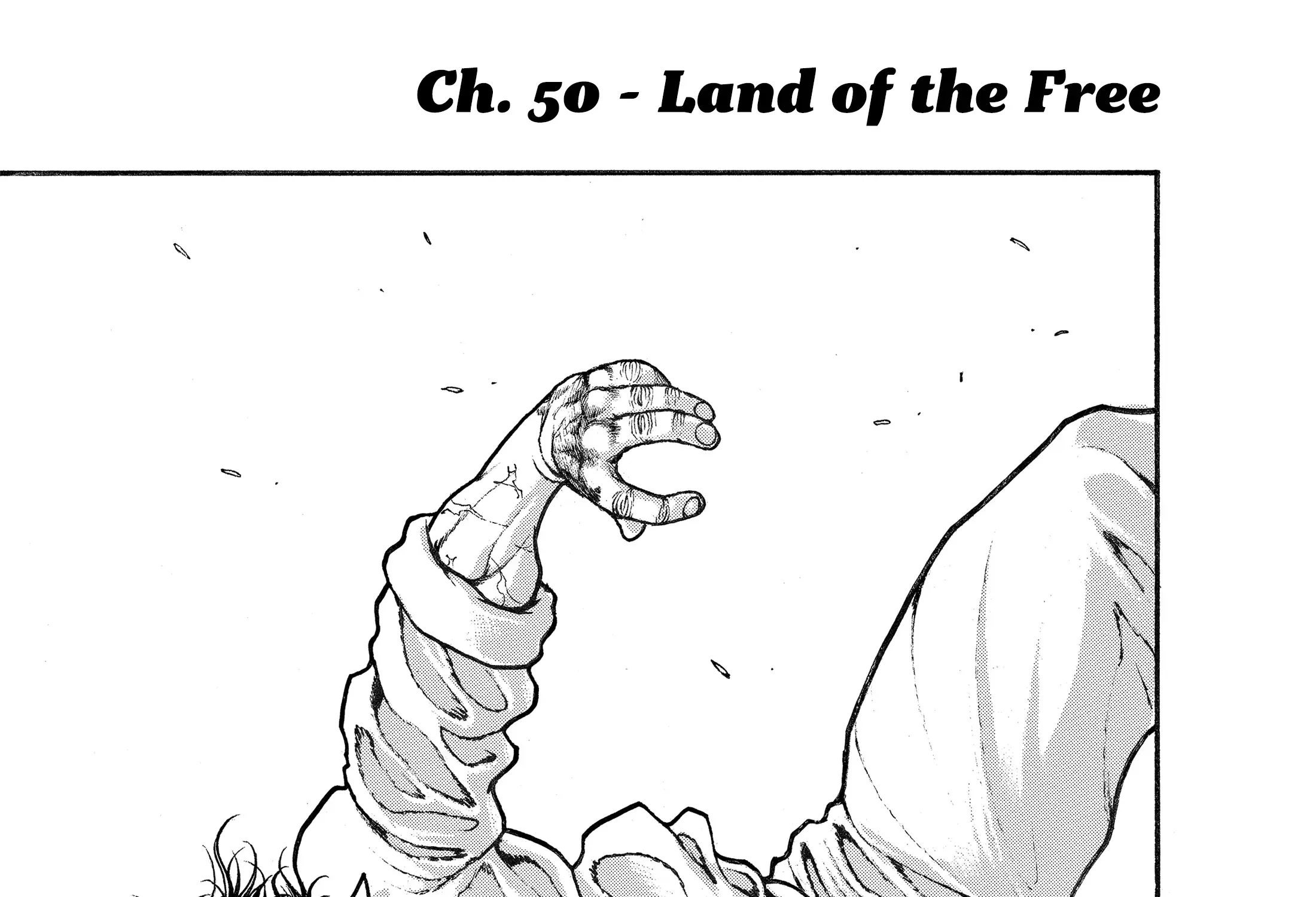 Hanma Baki - Son of Ogre (Shinsoban Release) Zinmanga X Chapter 50 Page 1