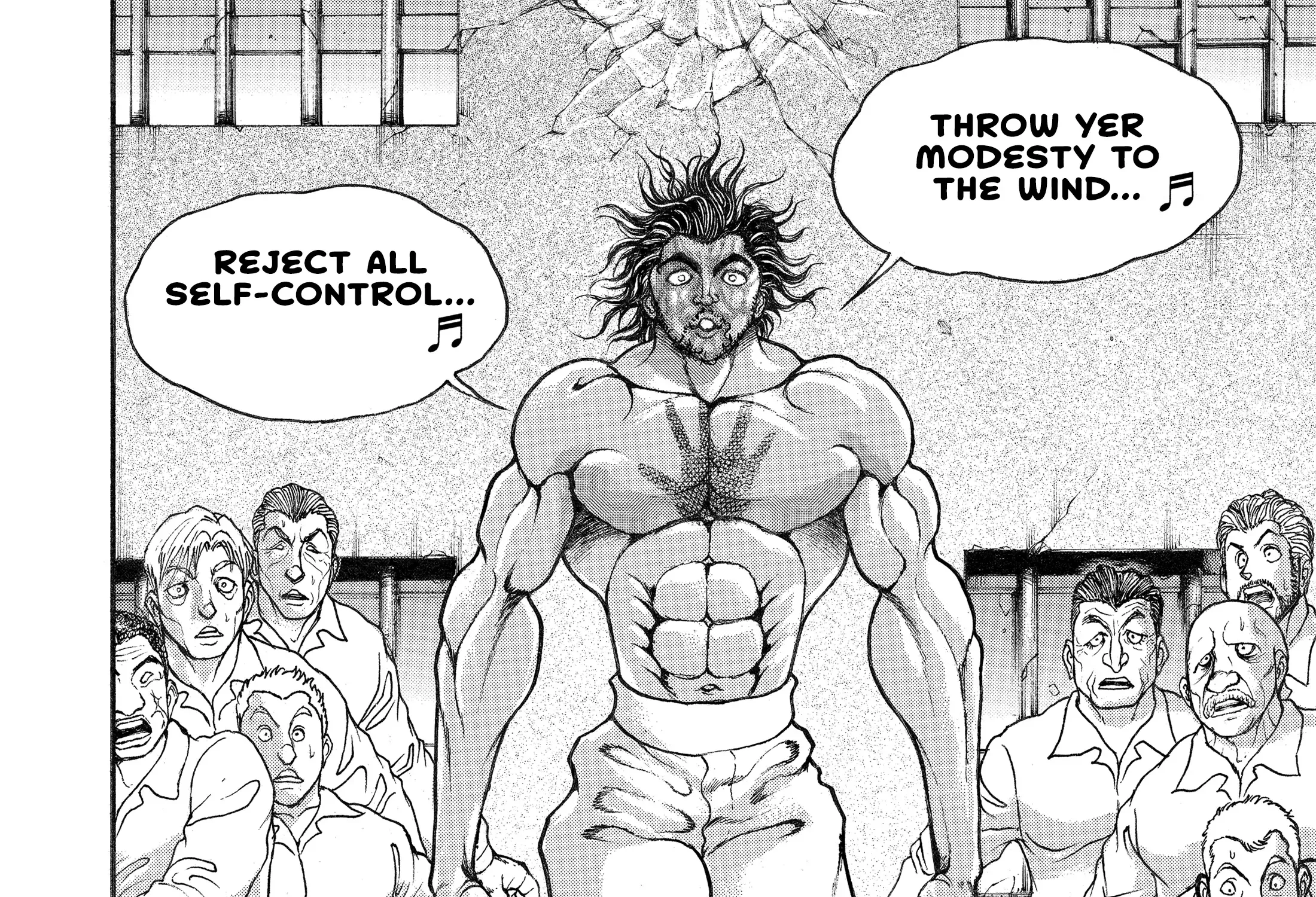 Hanma Baki - Son of Ogre (Shinsoban Release) Zinmanga X Chapter 48 Page 46