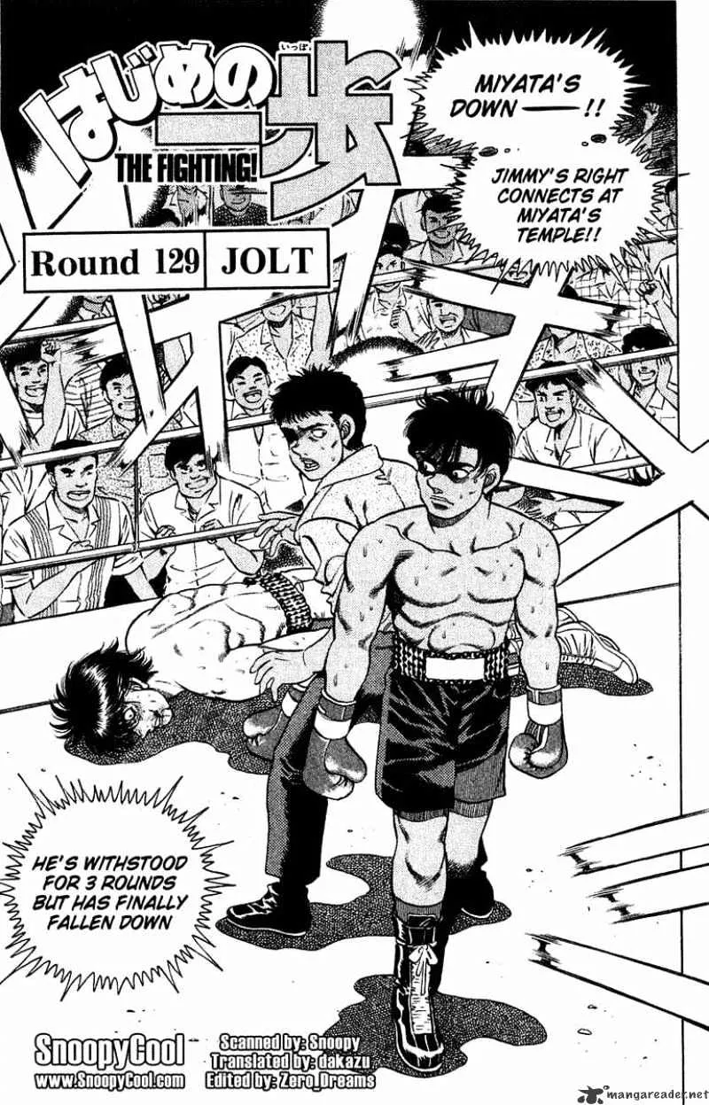 Hajime No Ippo Zinmanga X Chapter 129 Page 1