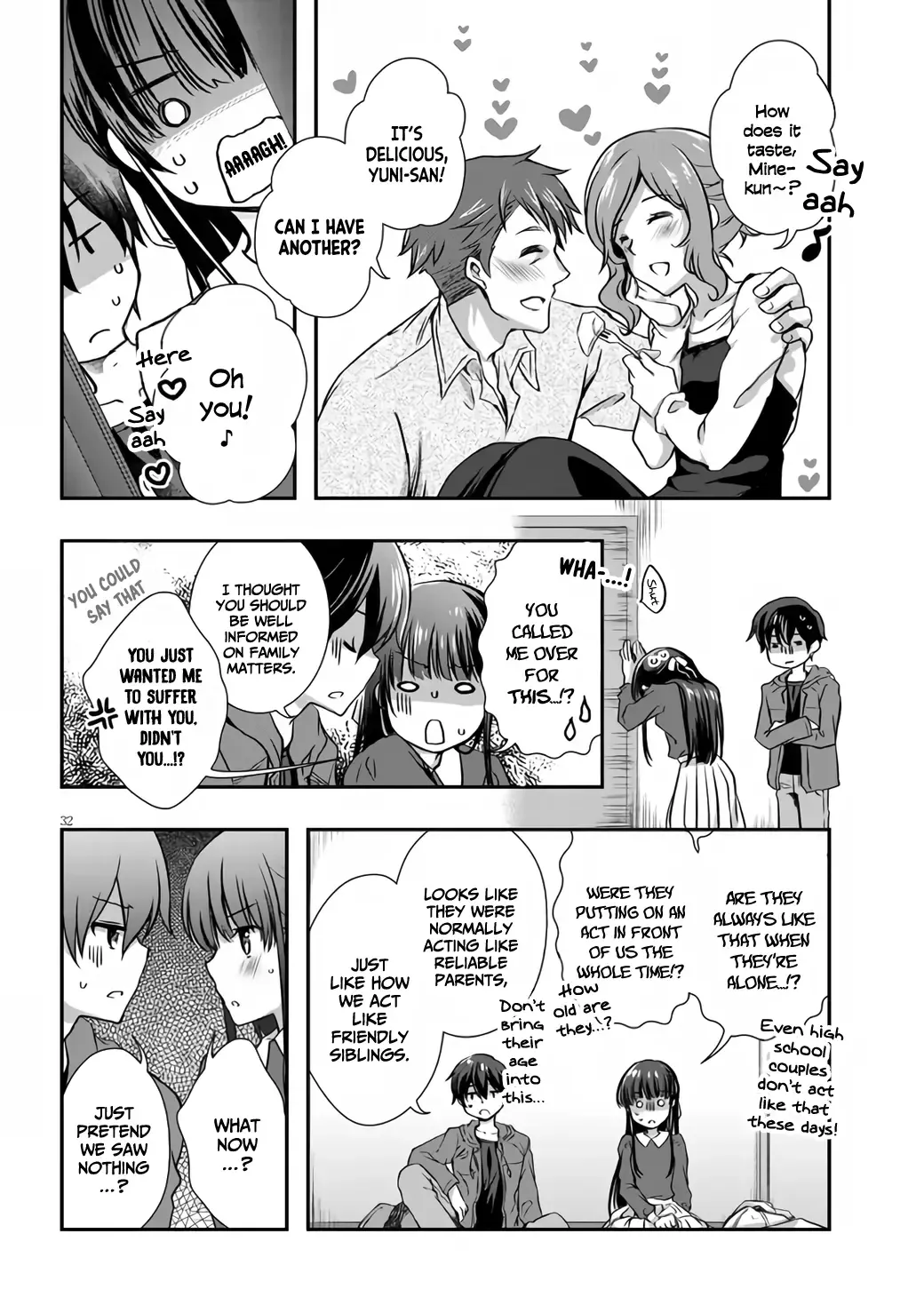 Mamahaha No Tsurego Ga Moto Kanodatta Zinmanga X Chapter 28 Page 33