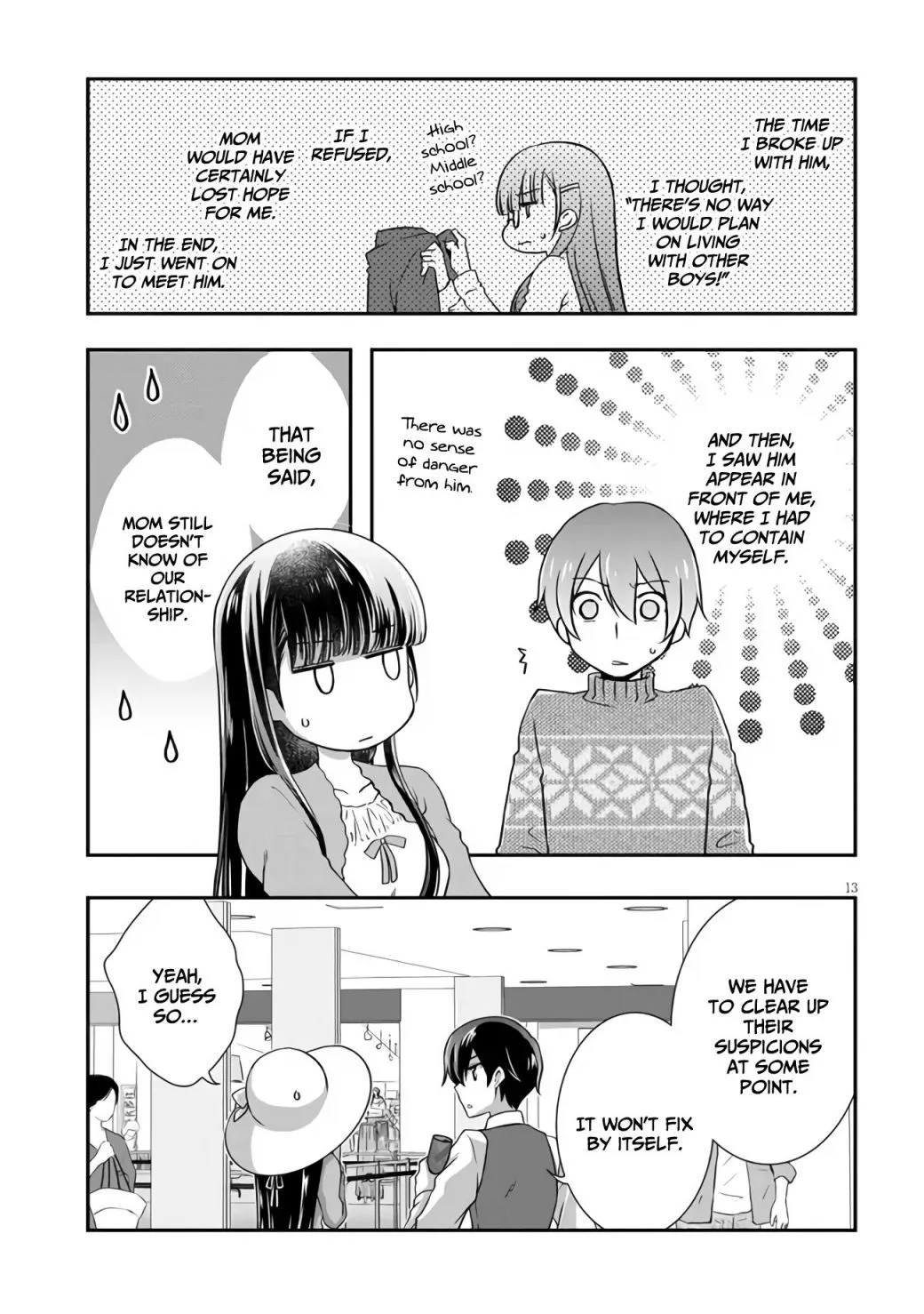 Mamahaha No Tsurego Ga Moto Kanodatta Zinmanga X Chapter 24 Page 14