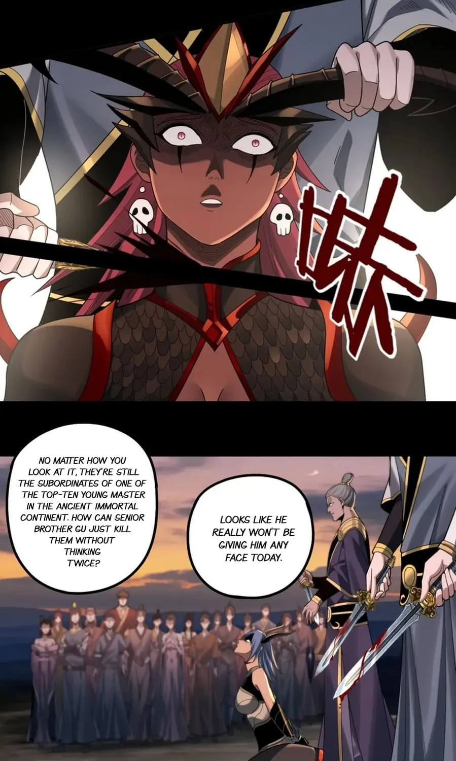 I Am The Fated Villain Zinmanga X Chapter 64 Page 21