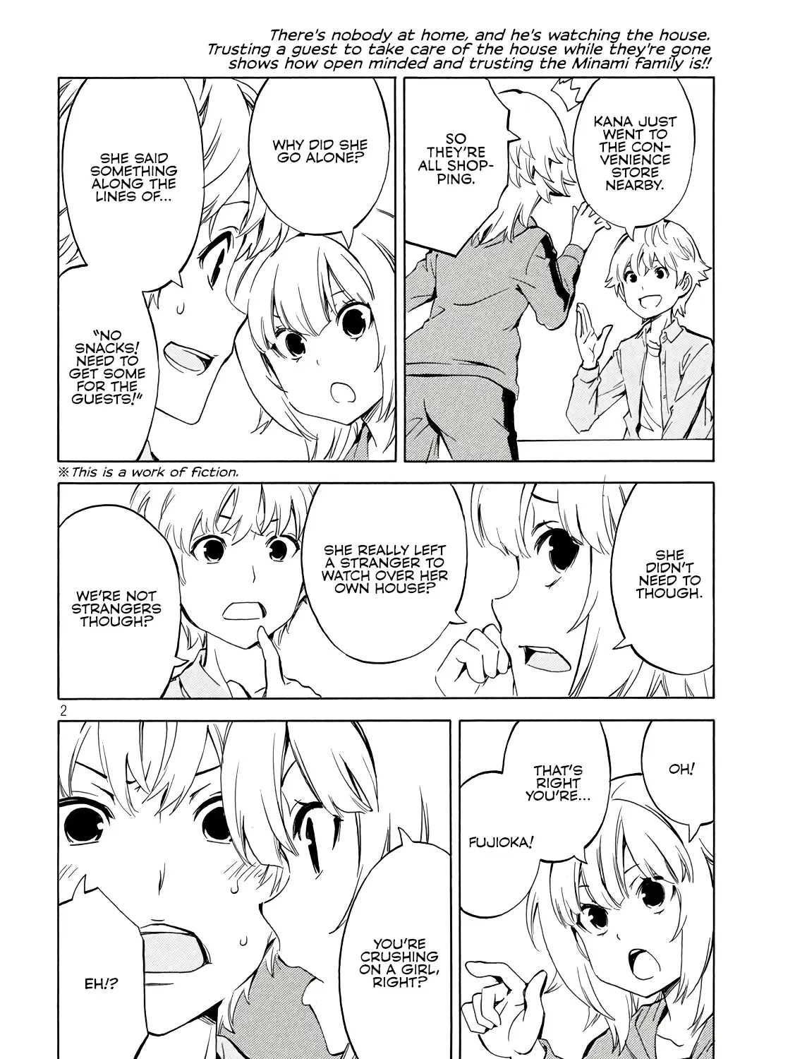 Minami-Ke Zinmanga X Chapter 497 Page 3