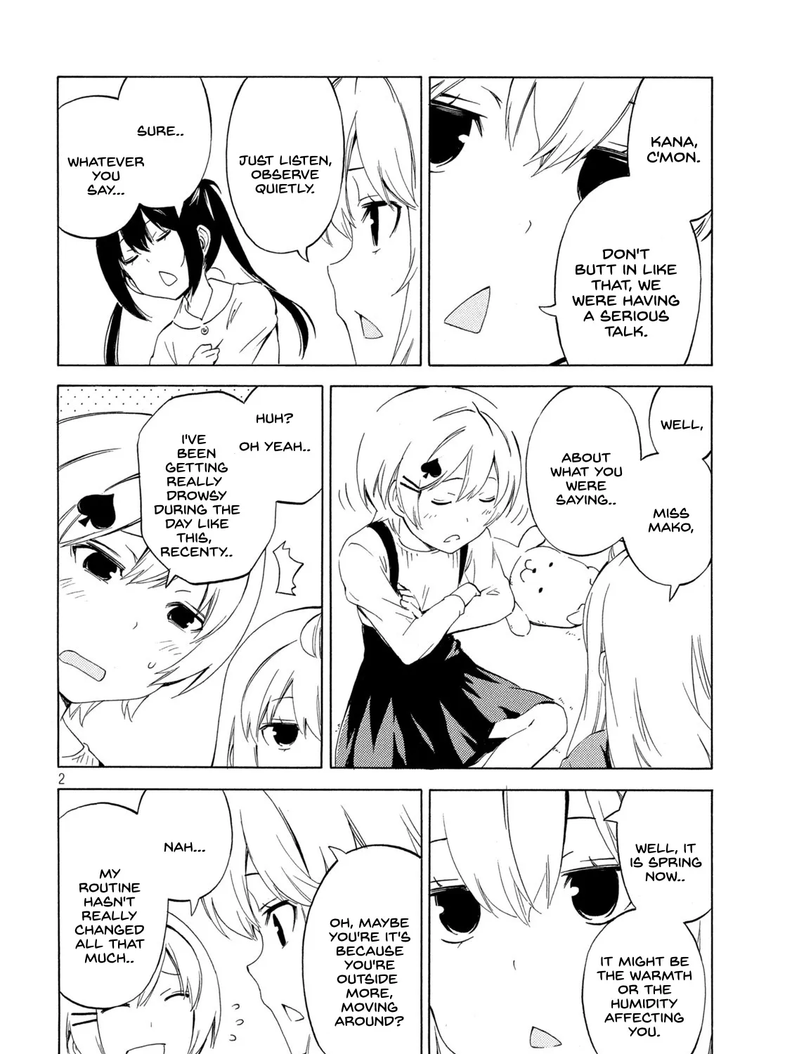 Minami-Ke Zinmanga X Chapter 457 Page 3