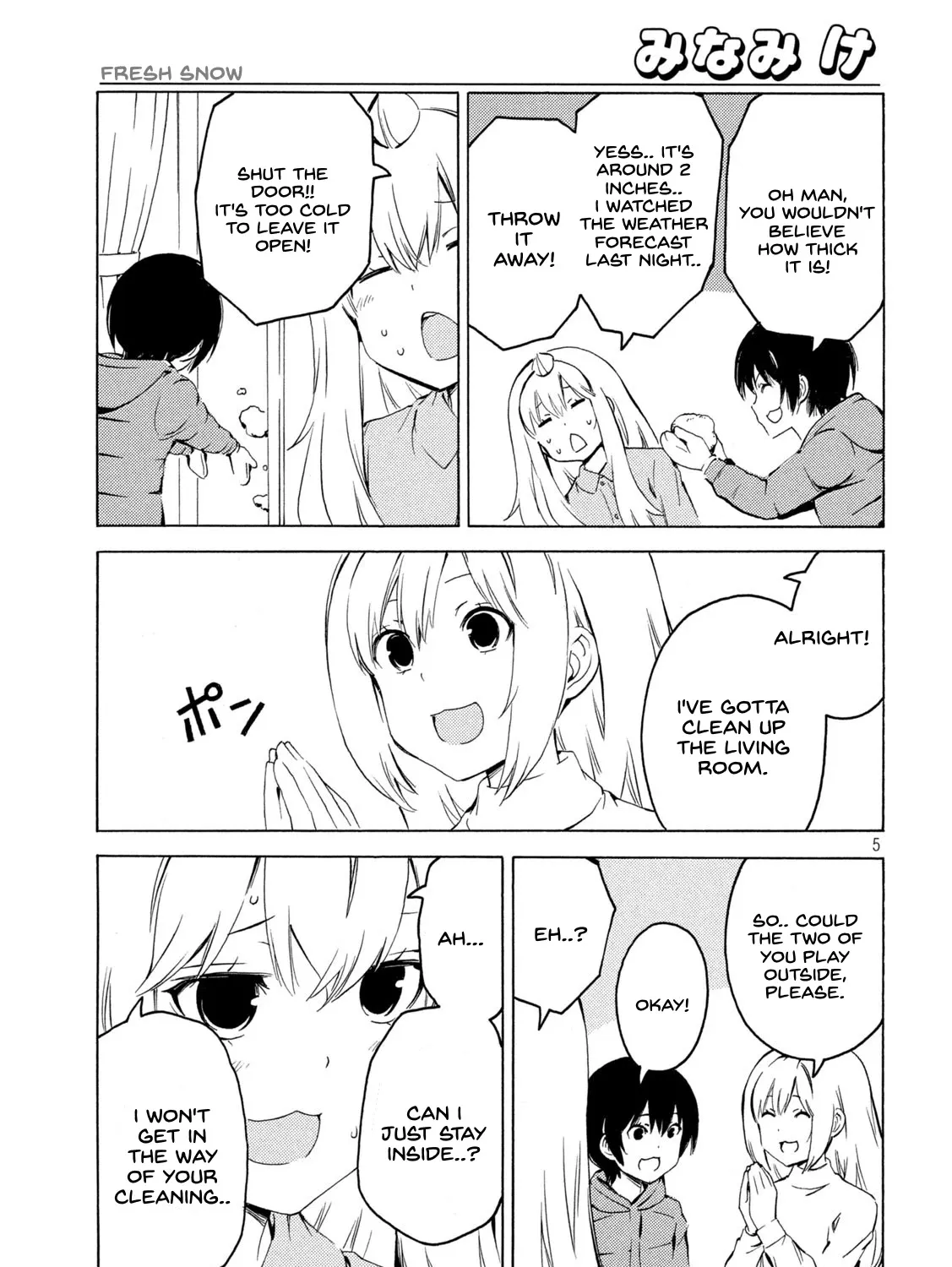 Minami-Ke Zinmanga X Chapter 428 Page 9