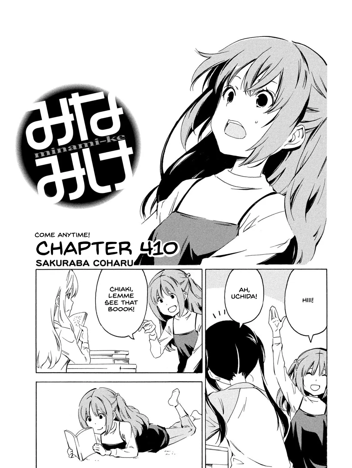Minami-Ke Zinmanga X Chapter 410 Page 1