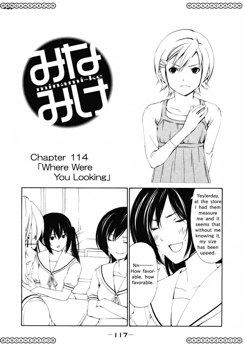 Minami-Ke Zinmanga X Chapter 114 Page 2