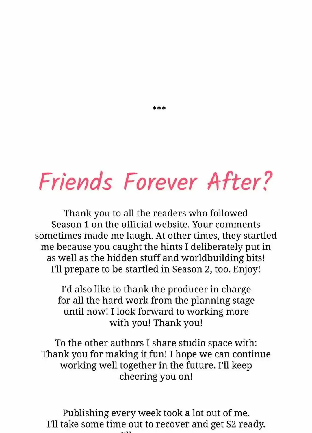 Friends Forever After? Zinmanga X Chapter 23.5 Page 13