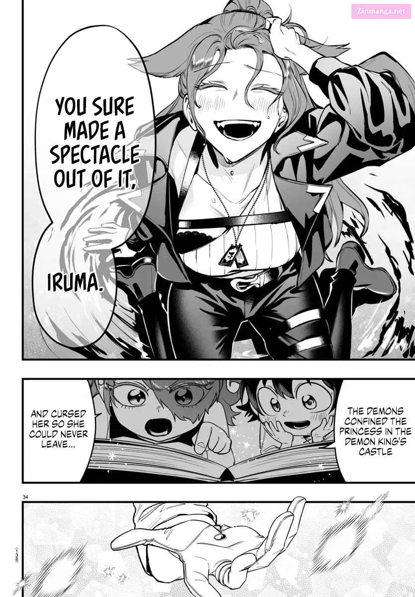 Mairimashita! Iruma-kun if - Episode of Mafia Zinmanga X Chapter 10 Page 34