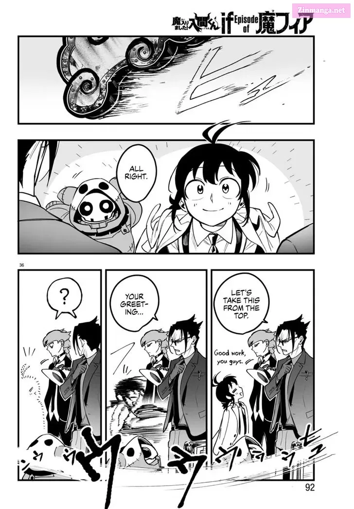 Mairimashita! Iruma-kun if - Episode of Mafia Zinmanga X Chapter 3 Page 35