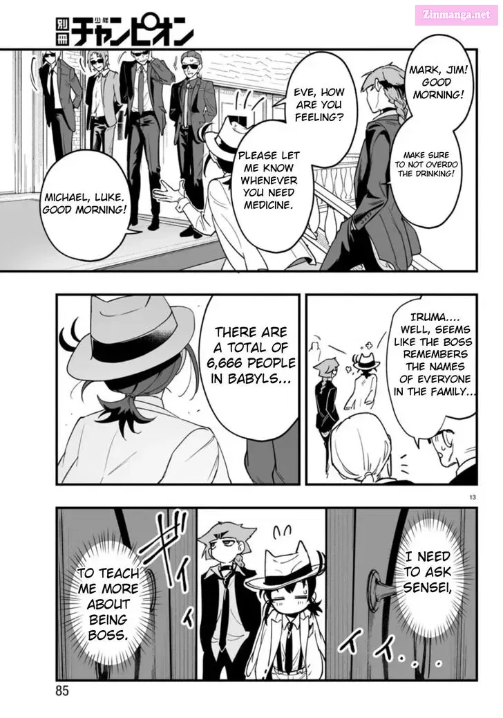 Mairimashita! Iruma-kun if - Episode of Mafia Zinmanga X Chapter 2 Page 13