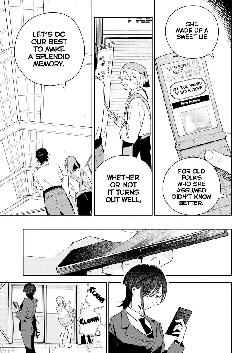Gakuen Idolm@ster Gold Rush Zinmanga X Chapter 9 Page 9