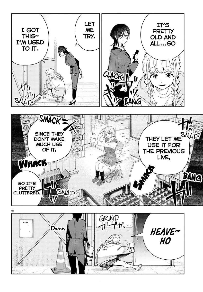 Gakuen Idolm@ster Gold Rush Zinmanga X Chapter 9 Page 10