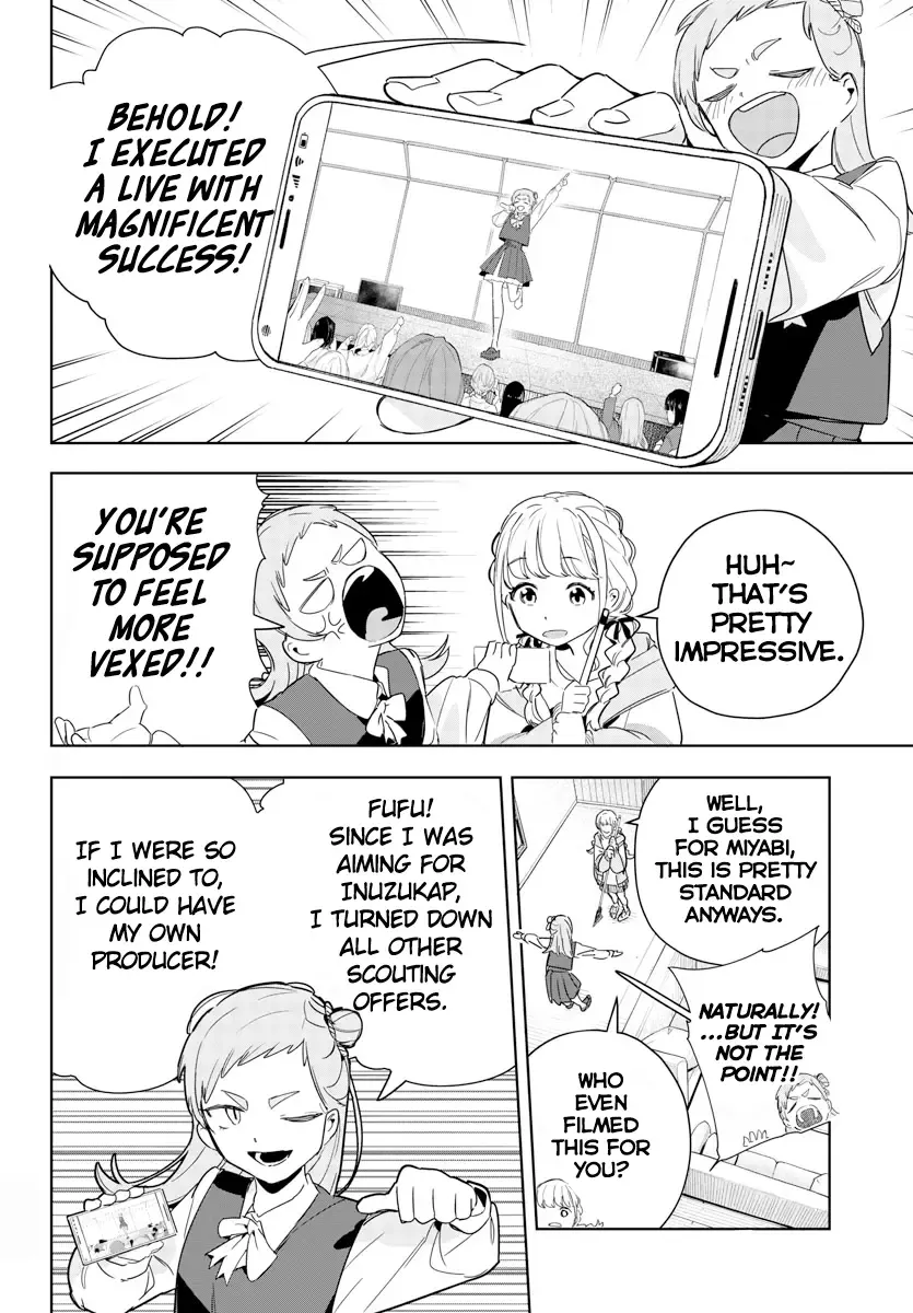 Gakuen Idolm@ster Gold Rush Zinmanga X Chapter 7 Page 8