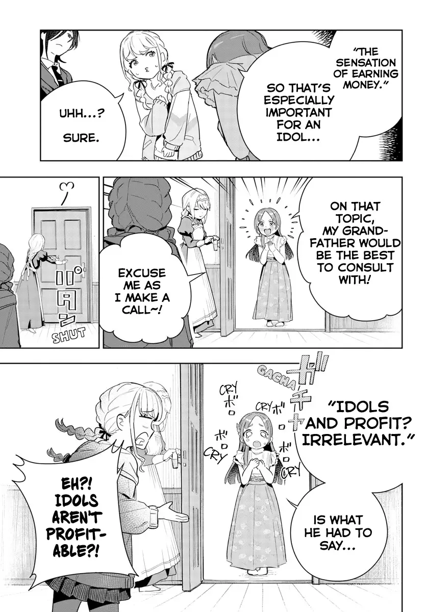 Gakuen Idolm@ster Gold Rush Zinmanga X Chapter 4 Page 9