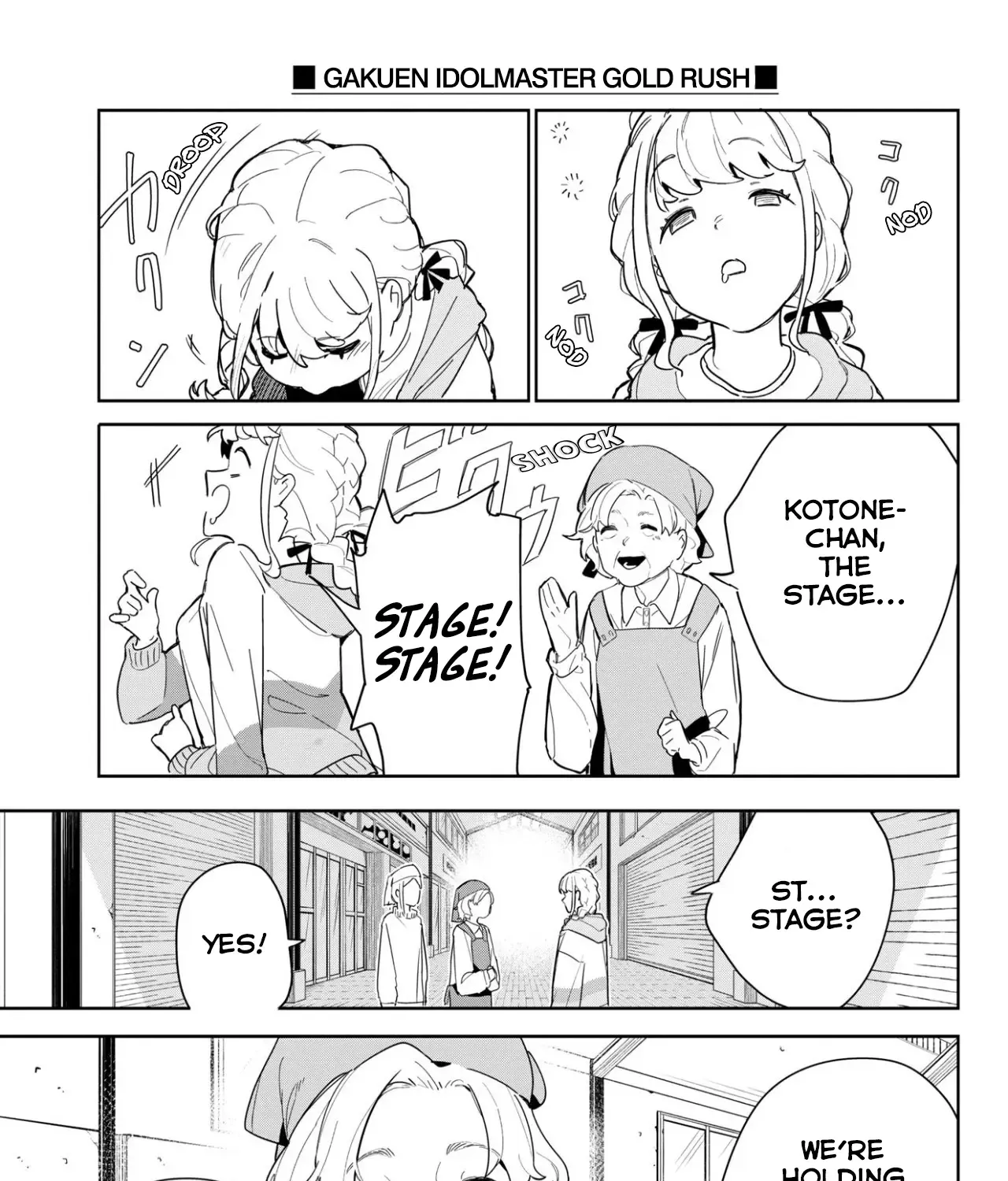 Gakuen Idolm@ster Gold Rush Zinmanga X Chapter 1 Page 61