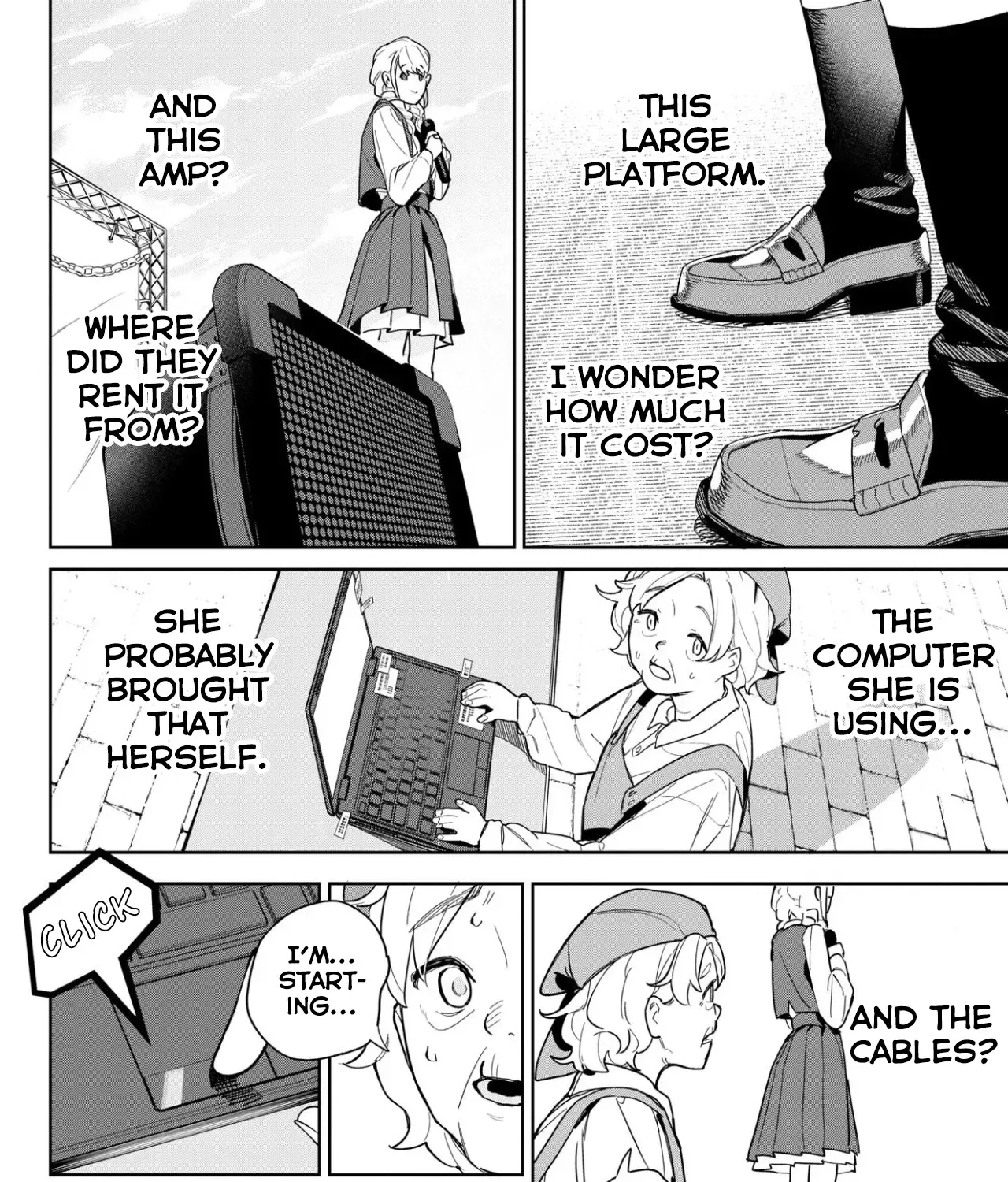 Gakuen Idolm@ster Gold Rush Zinmanga X Chapter 1 Page 87