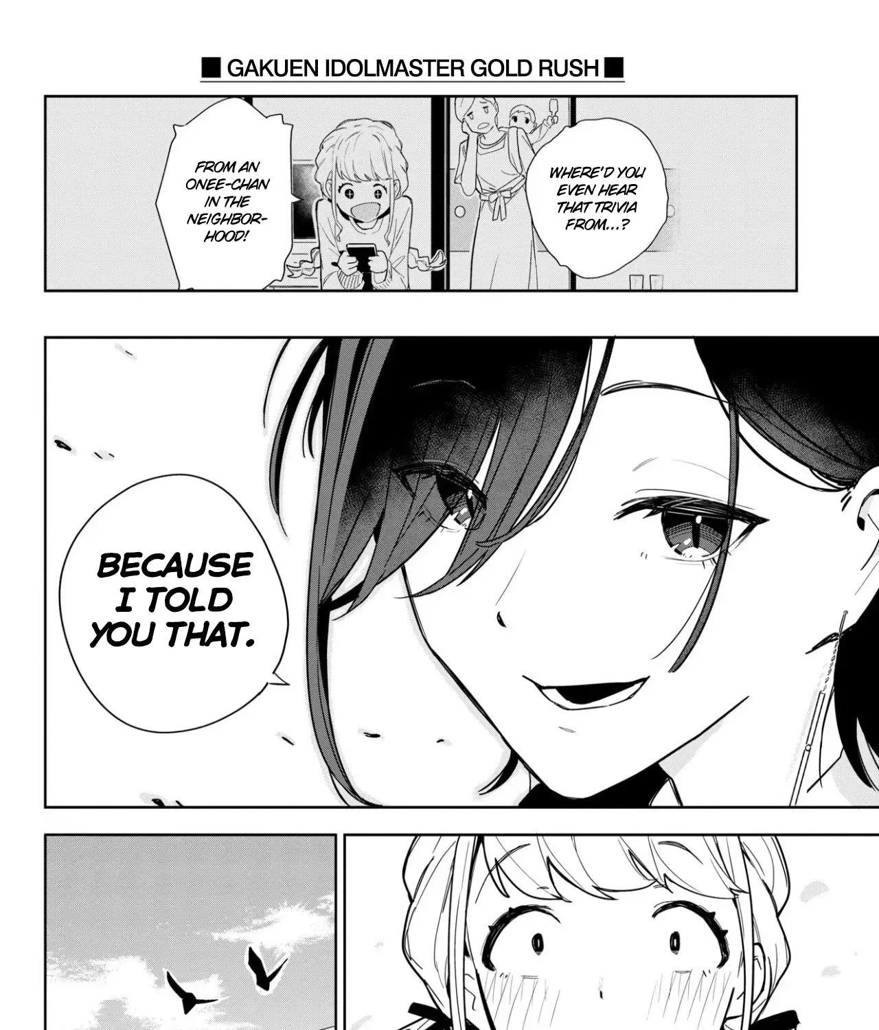 Gakuen Idolm@ster Gold Rush Zinmanga X Chapter 1 Page 137
