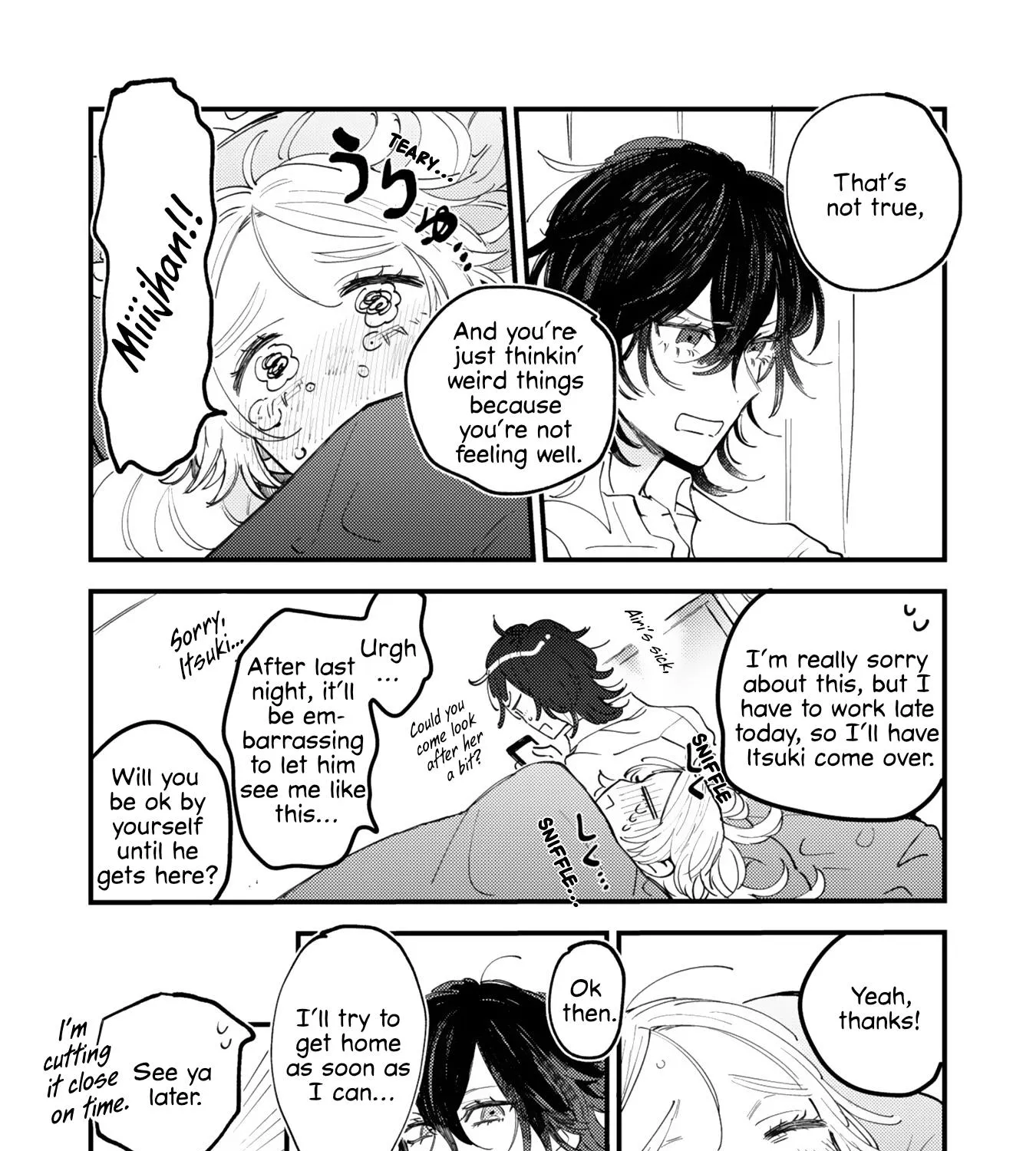 Mi-chan to Airi Zinmanga X Chapter 7 Page 37