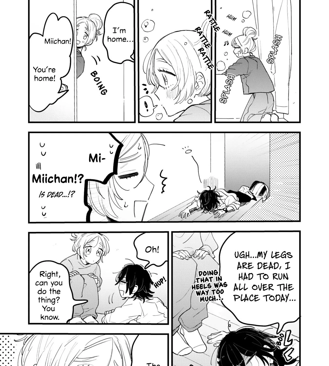 Mi-chan to Airi Zinmanga X Chapter 6 Page 13