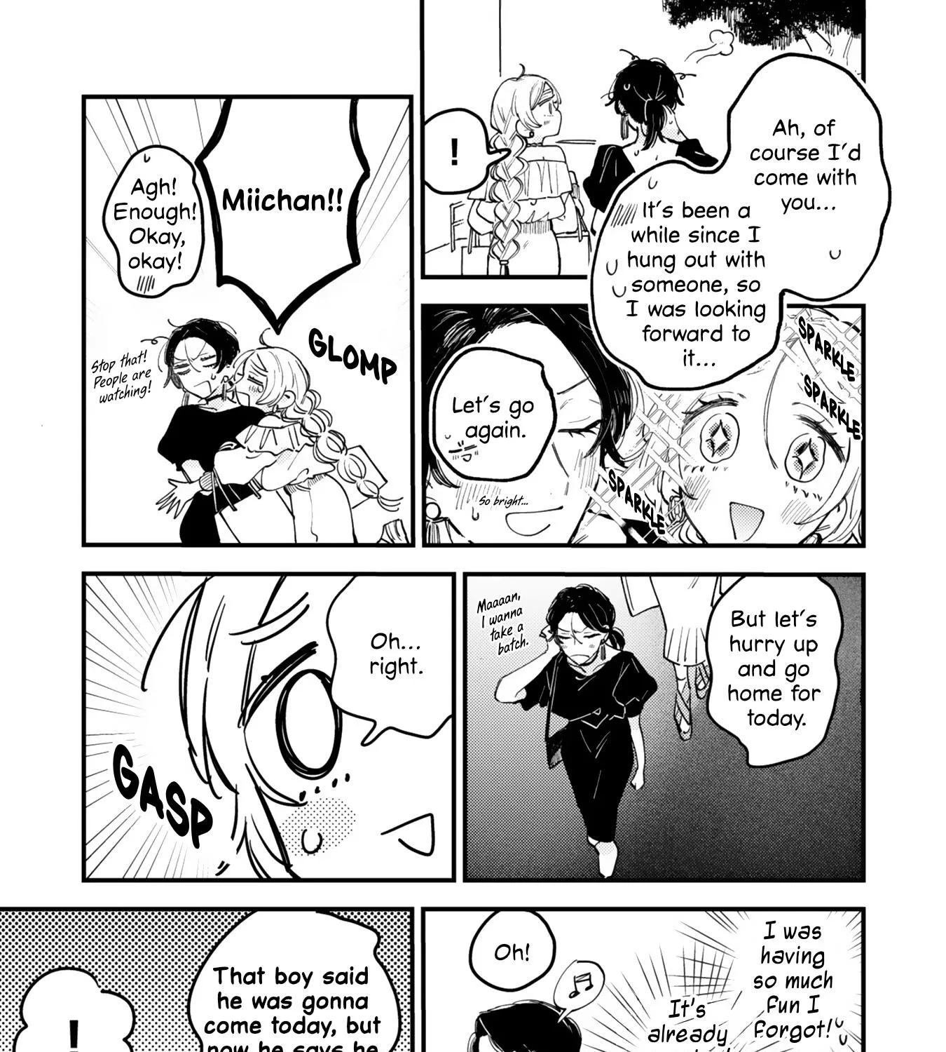 Mi-chan to Airi Zinmanga X Chapter 6 Page 37