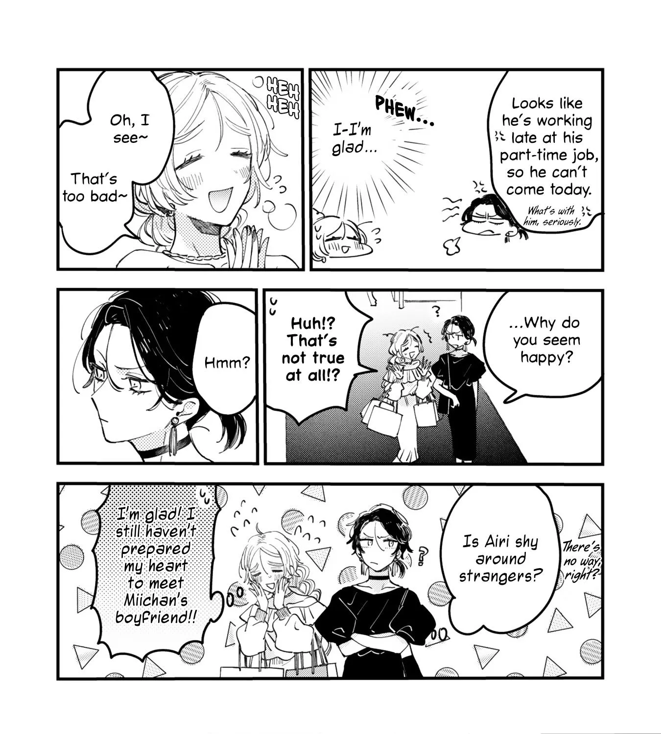 Mi-chan to Airi Zinmanga X Chapter 6 Page 39