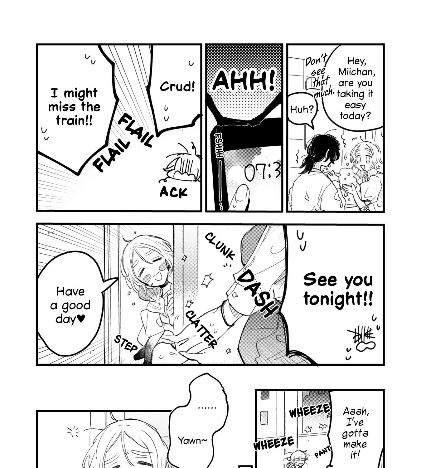 Mi-chan to Airi Zinmanga X Chapter 5 Page 9