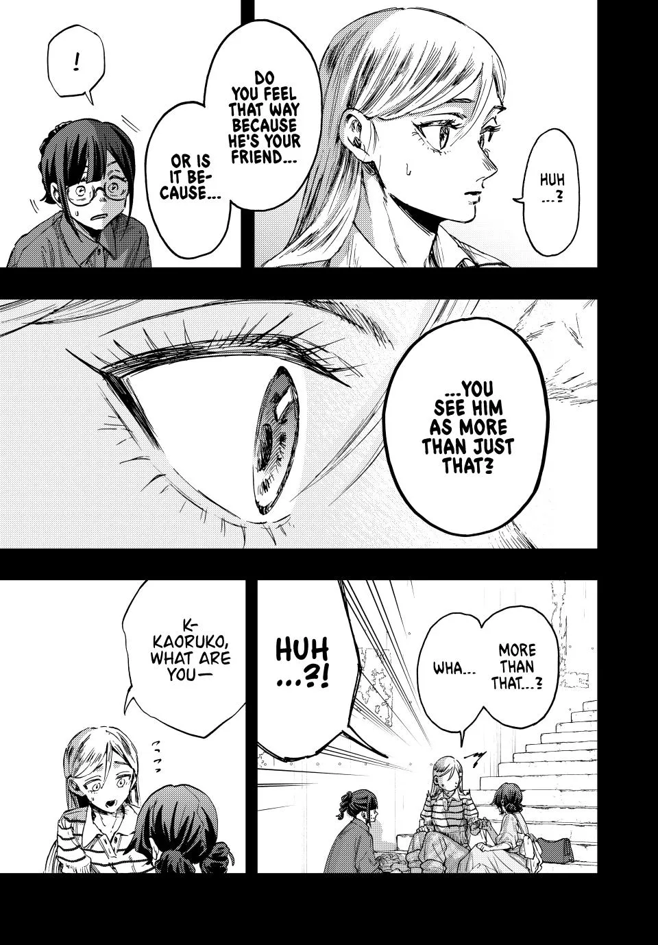 Kaoru Hana Wa Rin To Saku Zinmanga X Chapter 139 Page 9