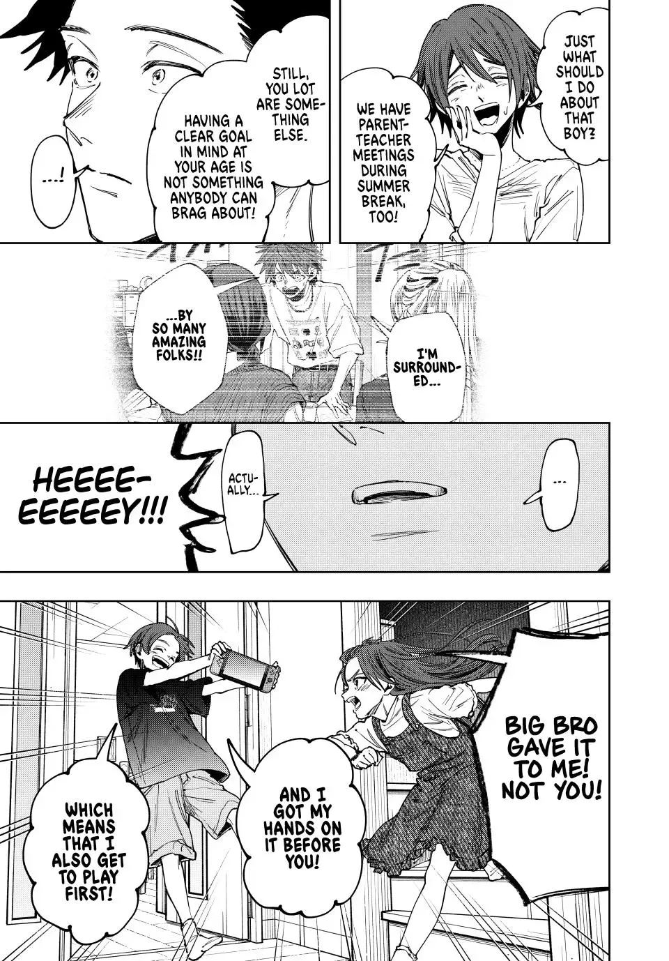 Kaoru Hana Wa Rin To Saku Zinmanga X Chapter 133 Page 7