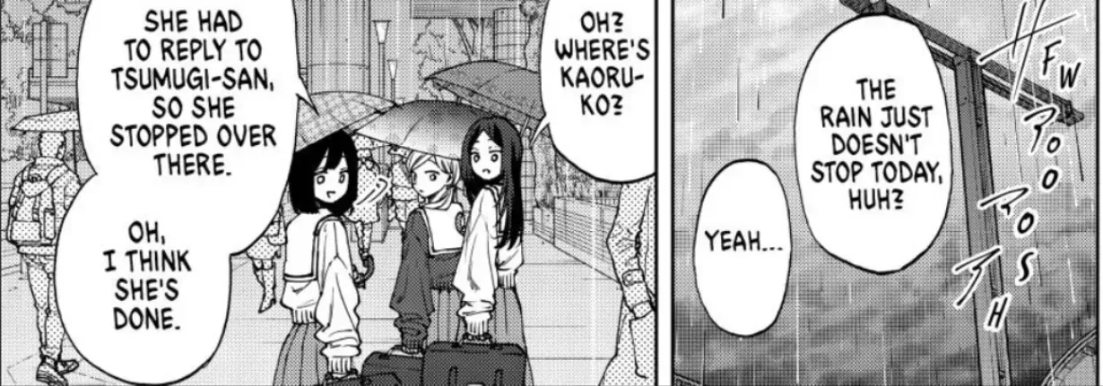Kaoru Hana Wa Rin To Saku Zinmanga X Chapter 91 Page 11