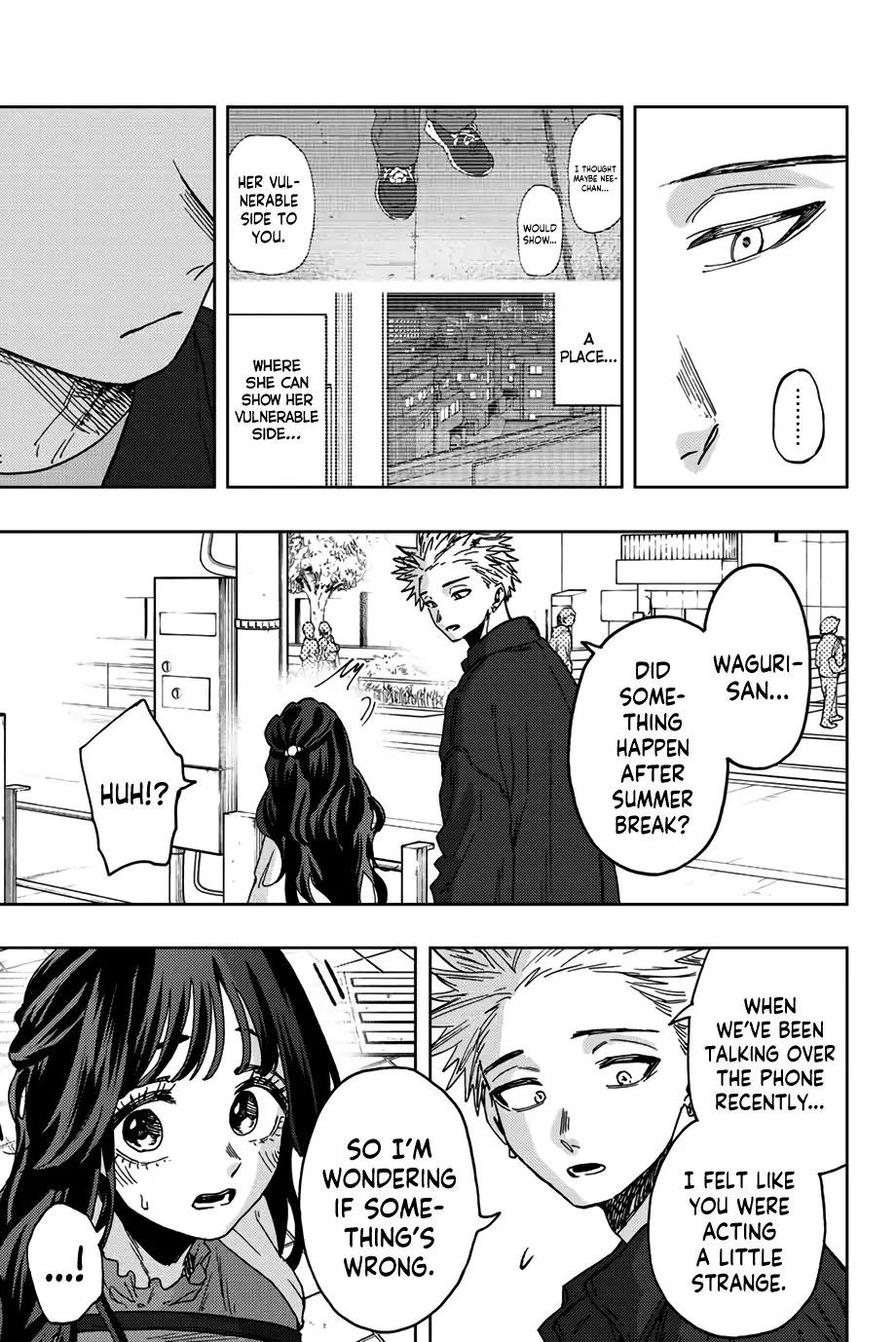 Kaoru Hana Wa Rin To Saku Zinmanga X Chapter 58 Page 12