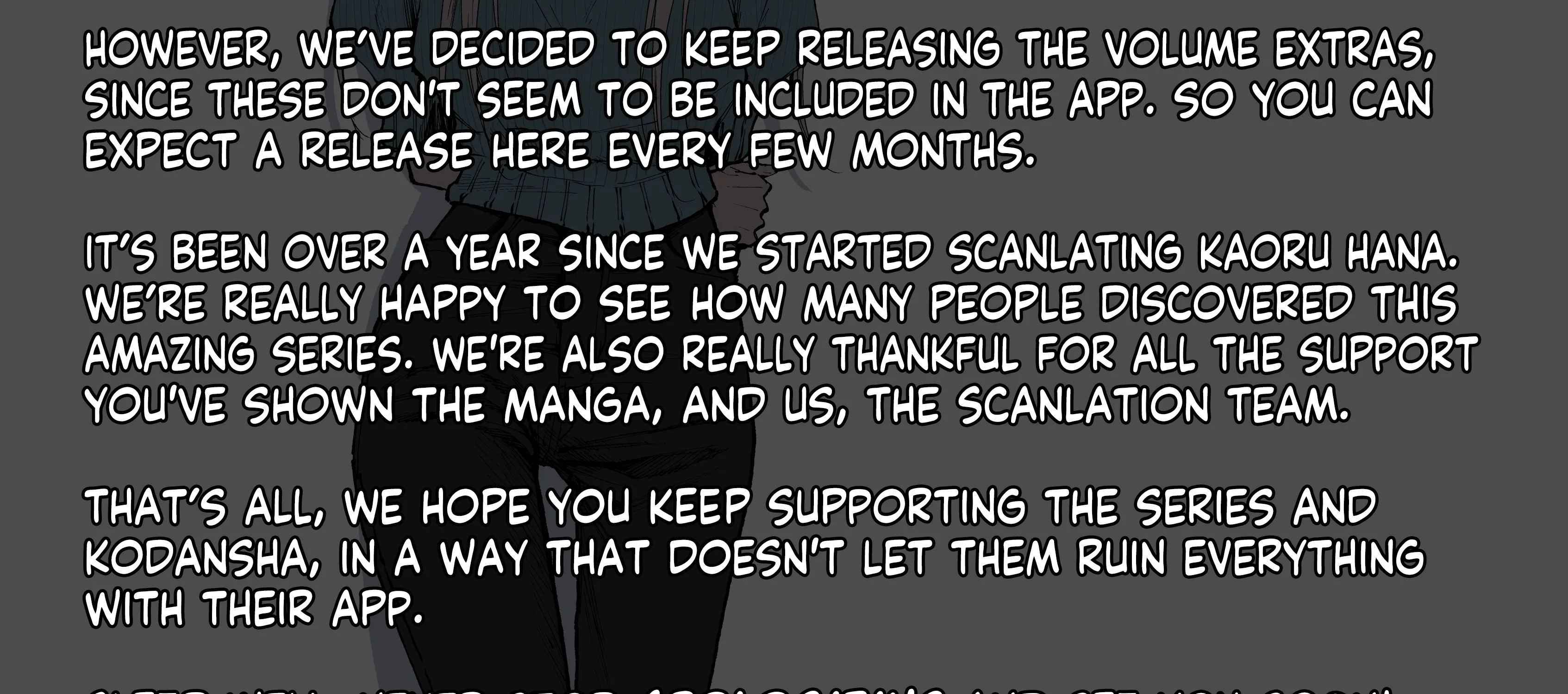 Kaoru Hana Wa Rin To Saku Zinmanga X Chapter 56.5 Page 3