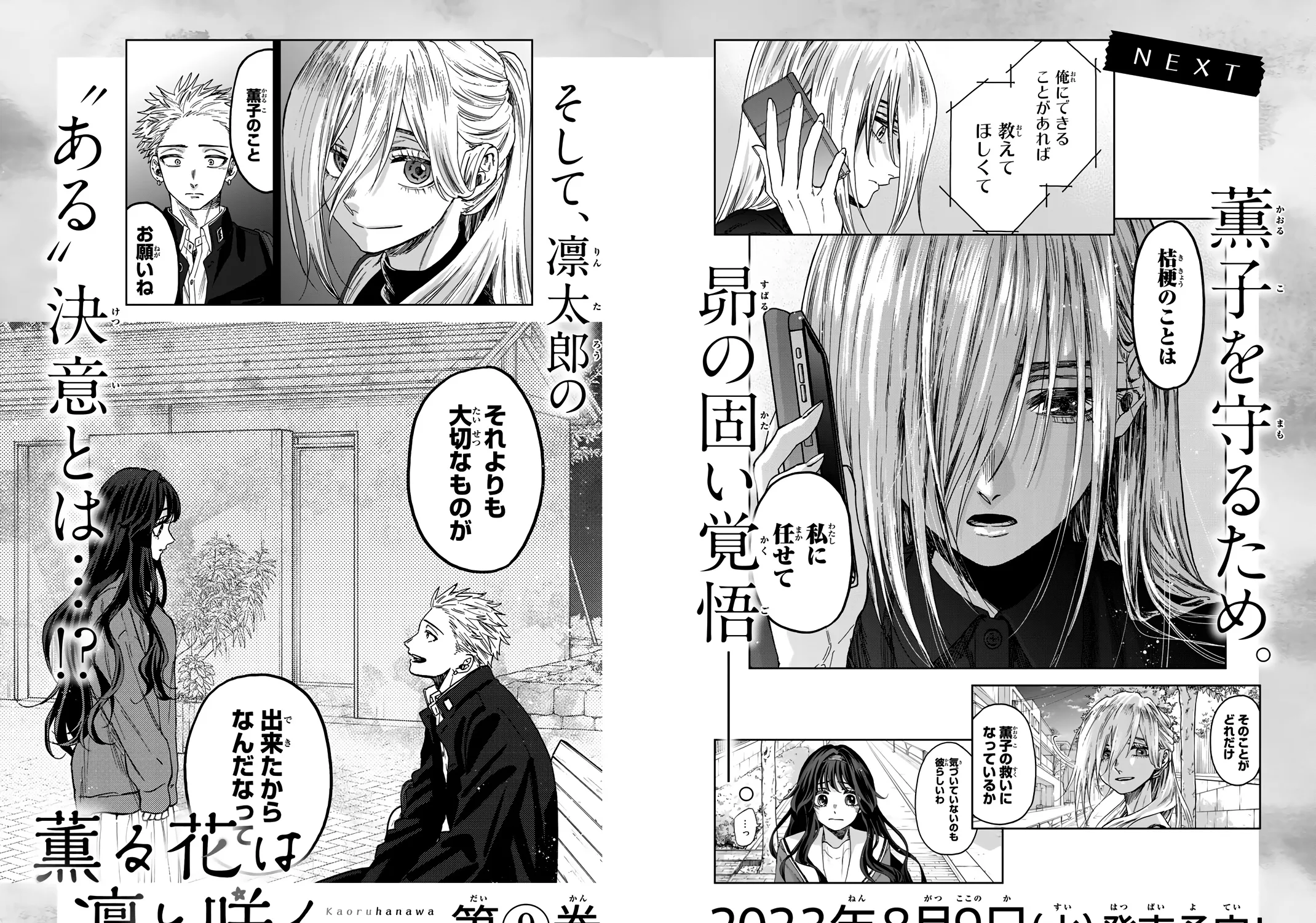 Kaoru Hana Wa Rin To Saku Zinmanga X Chapter 56.5 Page 31
