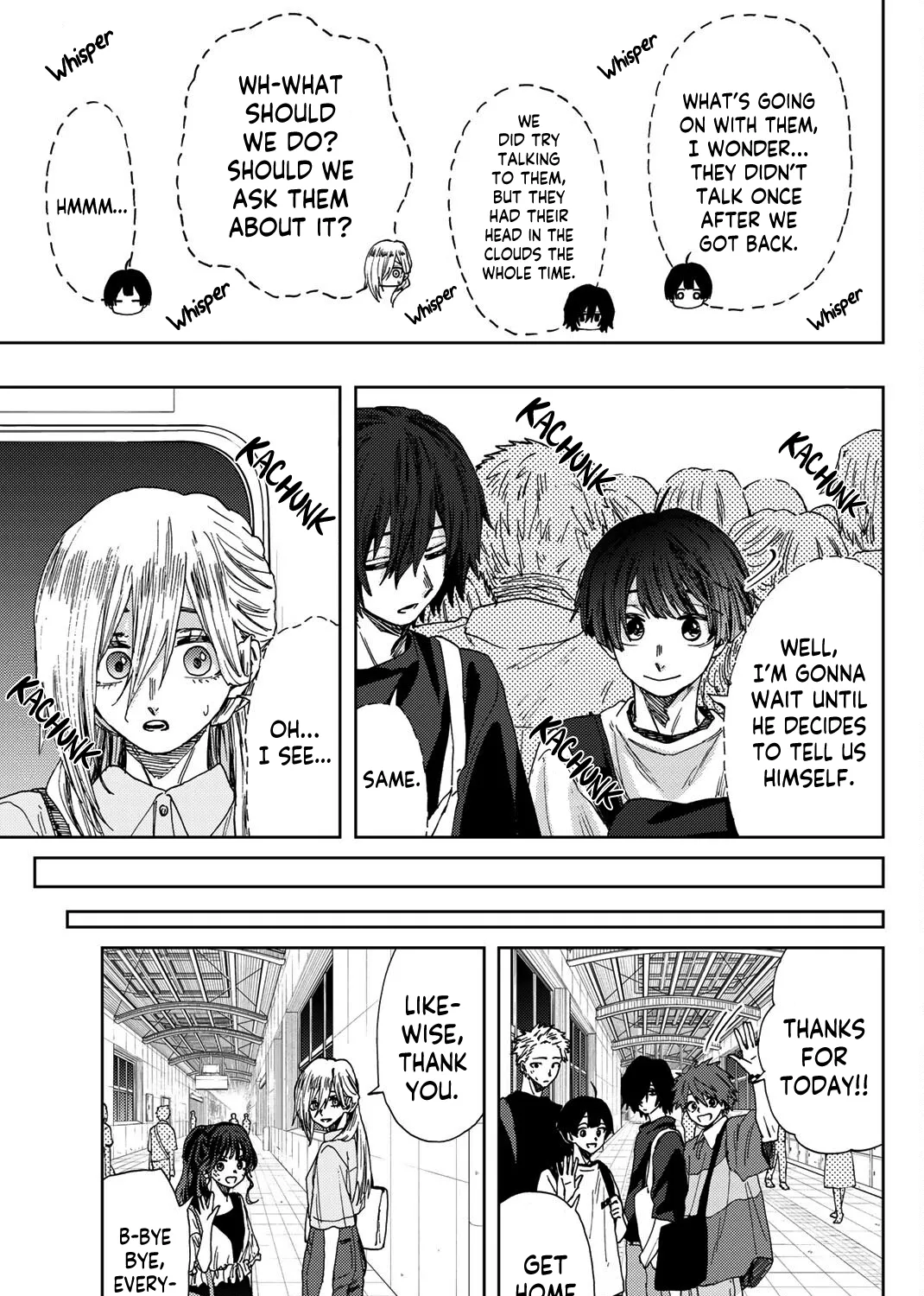 Kaoru Hana Wa Rin To Saku Zinmanga X Chapter 36 Page 18