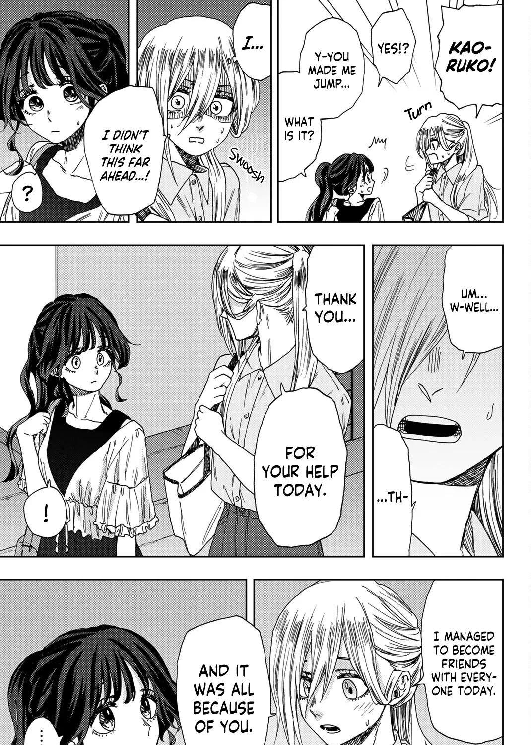 Kaoru Hana Wa Rin To Saku Zinmanga X Chapter 36 Page 34