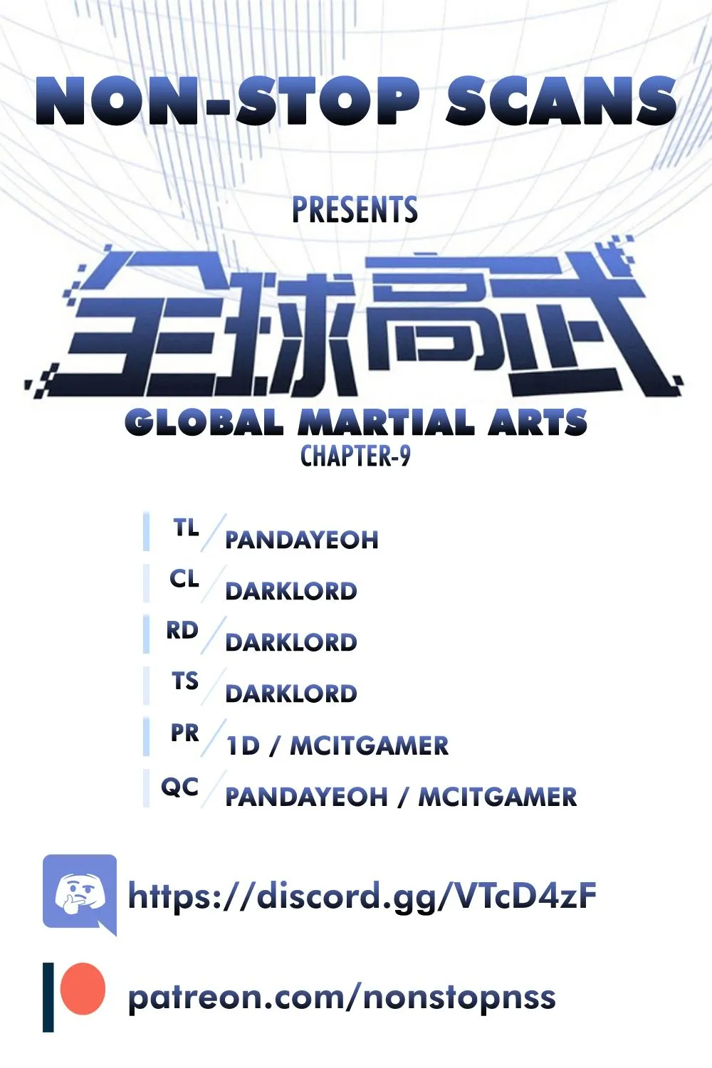 Global Martial Arts Zinmanga X Chapter 9 Page 1
