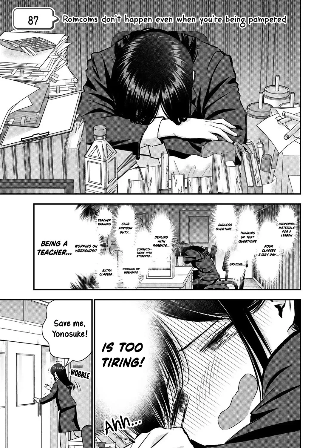 No More Love With the Girls Zinmanga X Chapter 87 Page 1