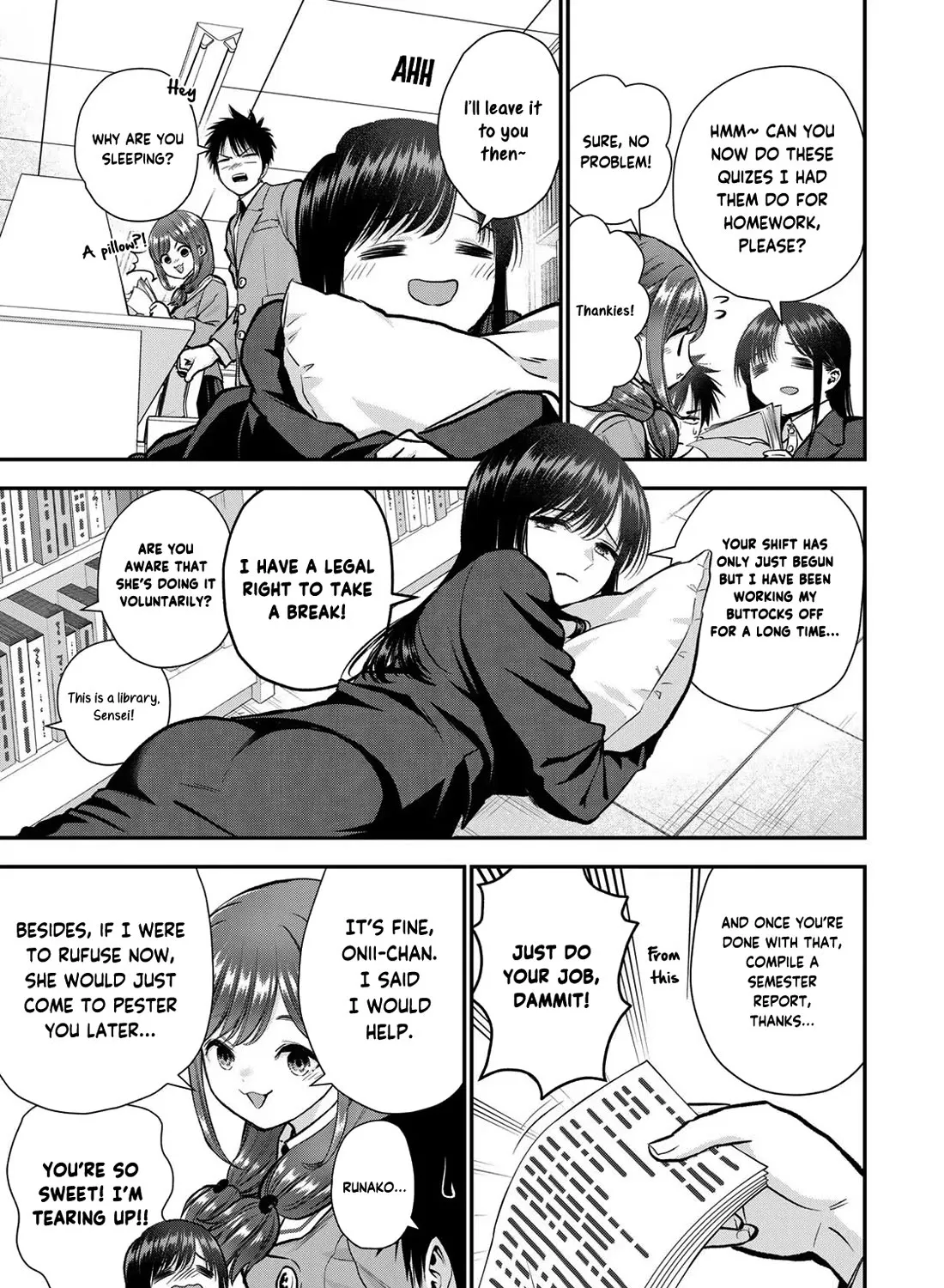 No More Love With the Girls Zinmanga X Chapter 87 Page 9