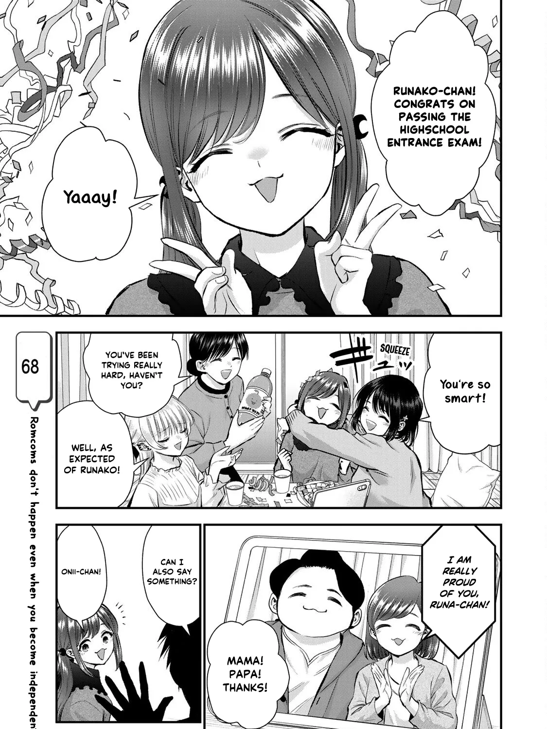 No More Love With the Girls Zinmanga X Chapter 68 Page 1