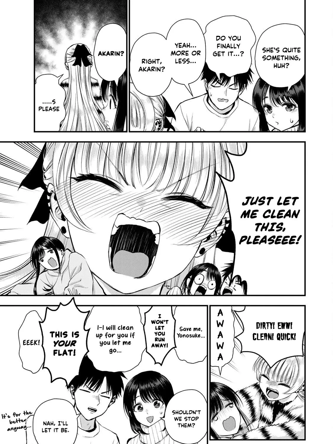 No More Love With the Girls Zinmanga X Chapter 61 Page 9